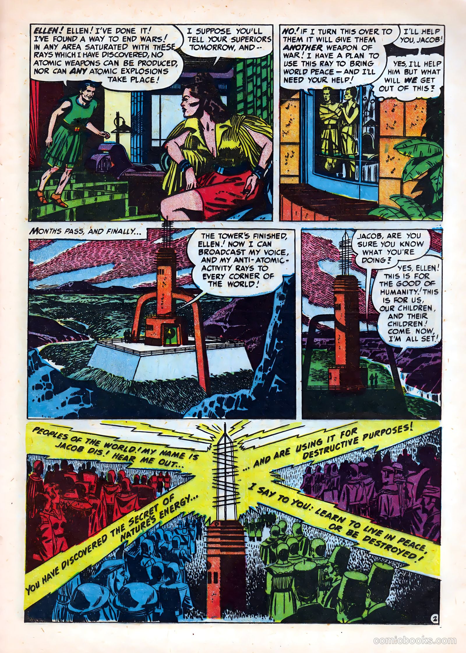 Crusader from Mars #1 (1952) — page 21 of 36