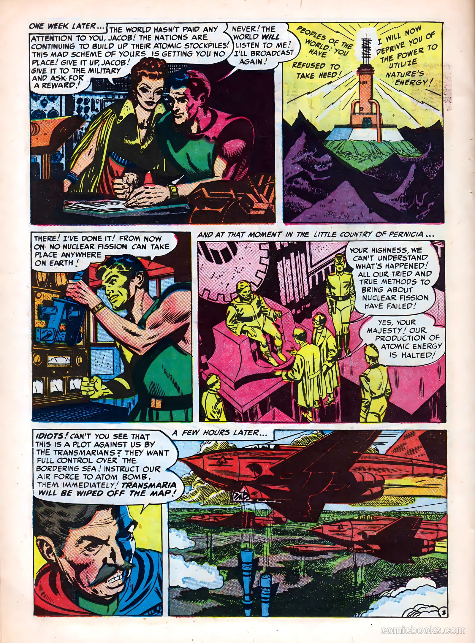 Crusader from Mars #1 (1952) — page 22 of 36