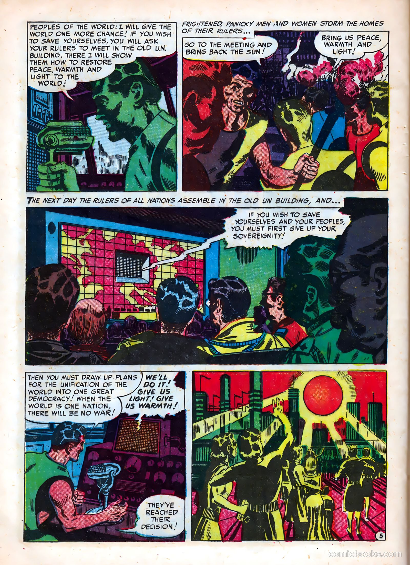 Crusader from Mars #1 (1952) — page 24 of 36