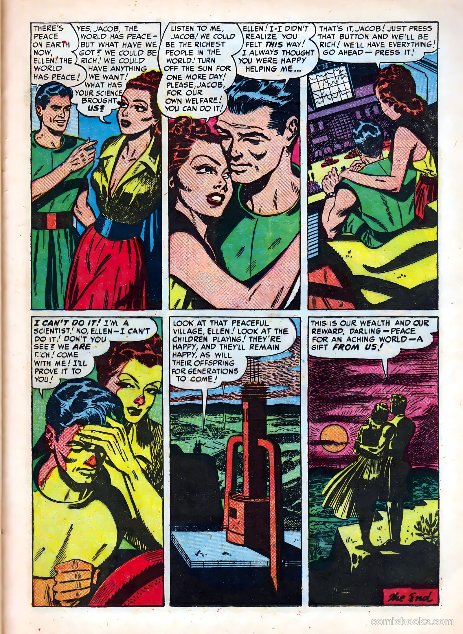 Crusader from Mars #1 (1952) — page 25 of 36