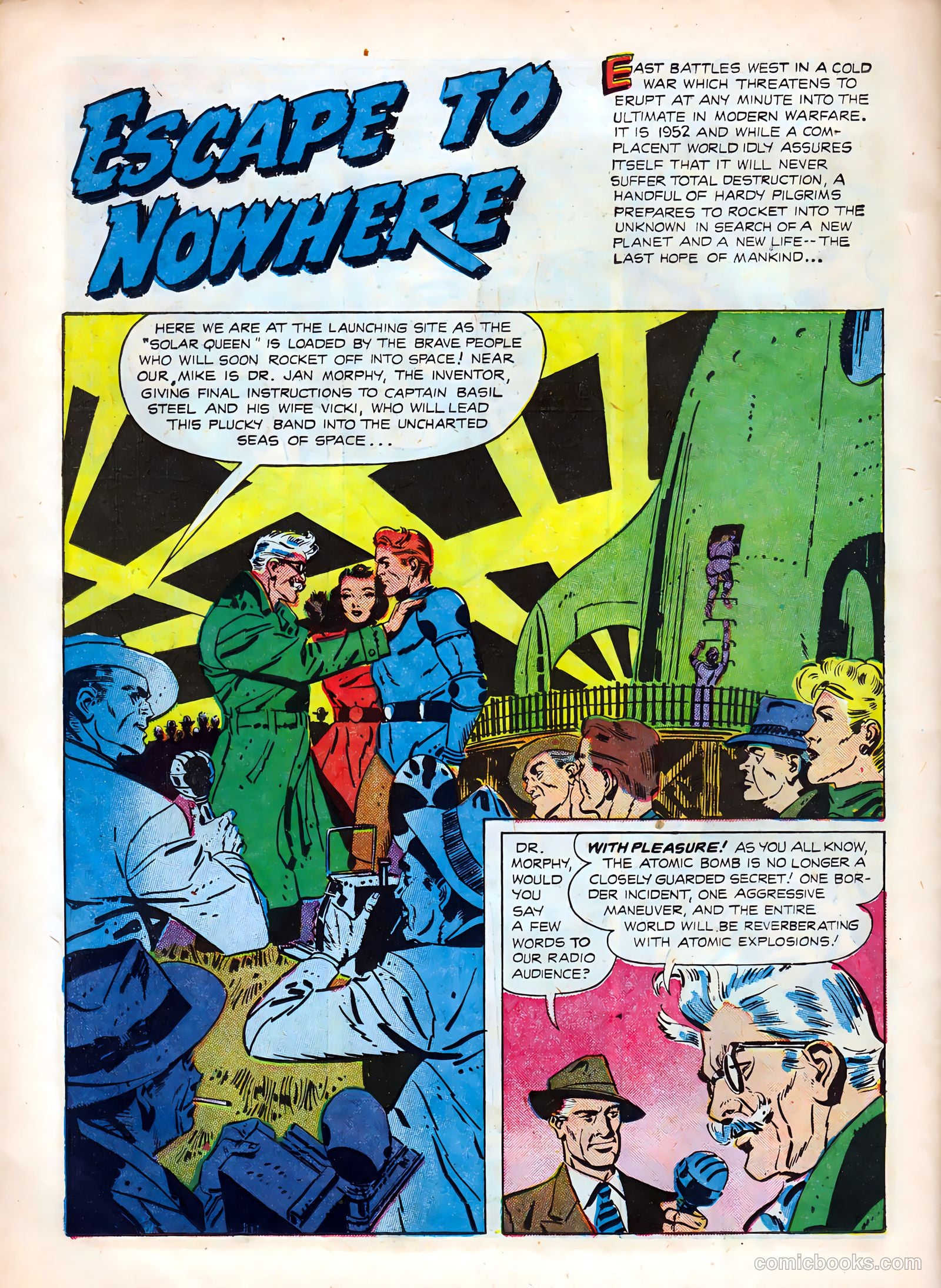 Crusader from Mars #1 (1952) — page 26 of 36