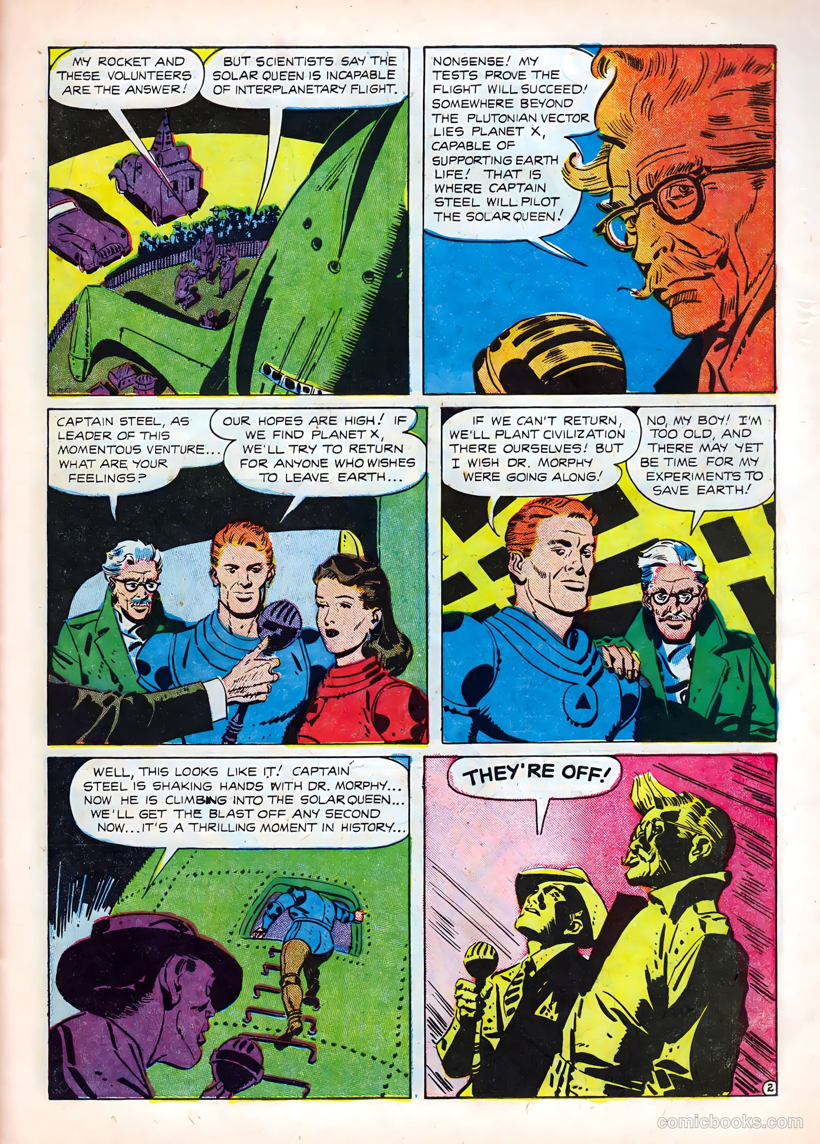 Crusader from Mars #1 (1952) — page 27 of 36
