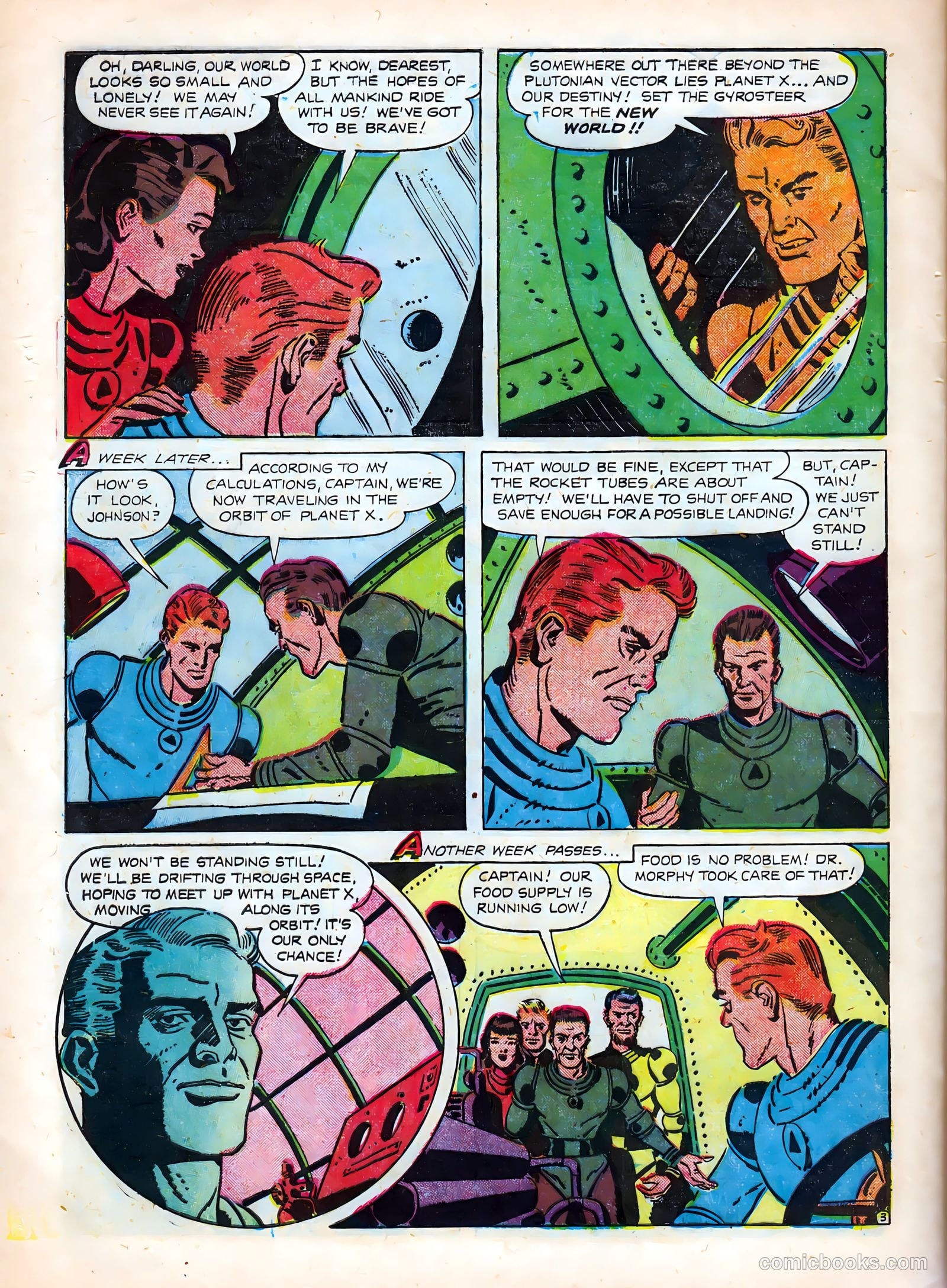 Crusader from Mars #1 (1952) — page 28 of 36