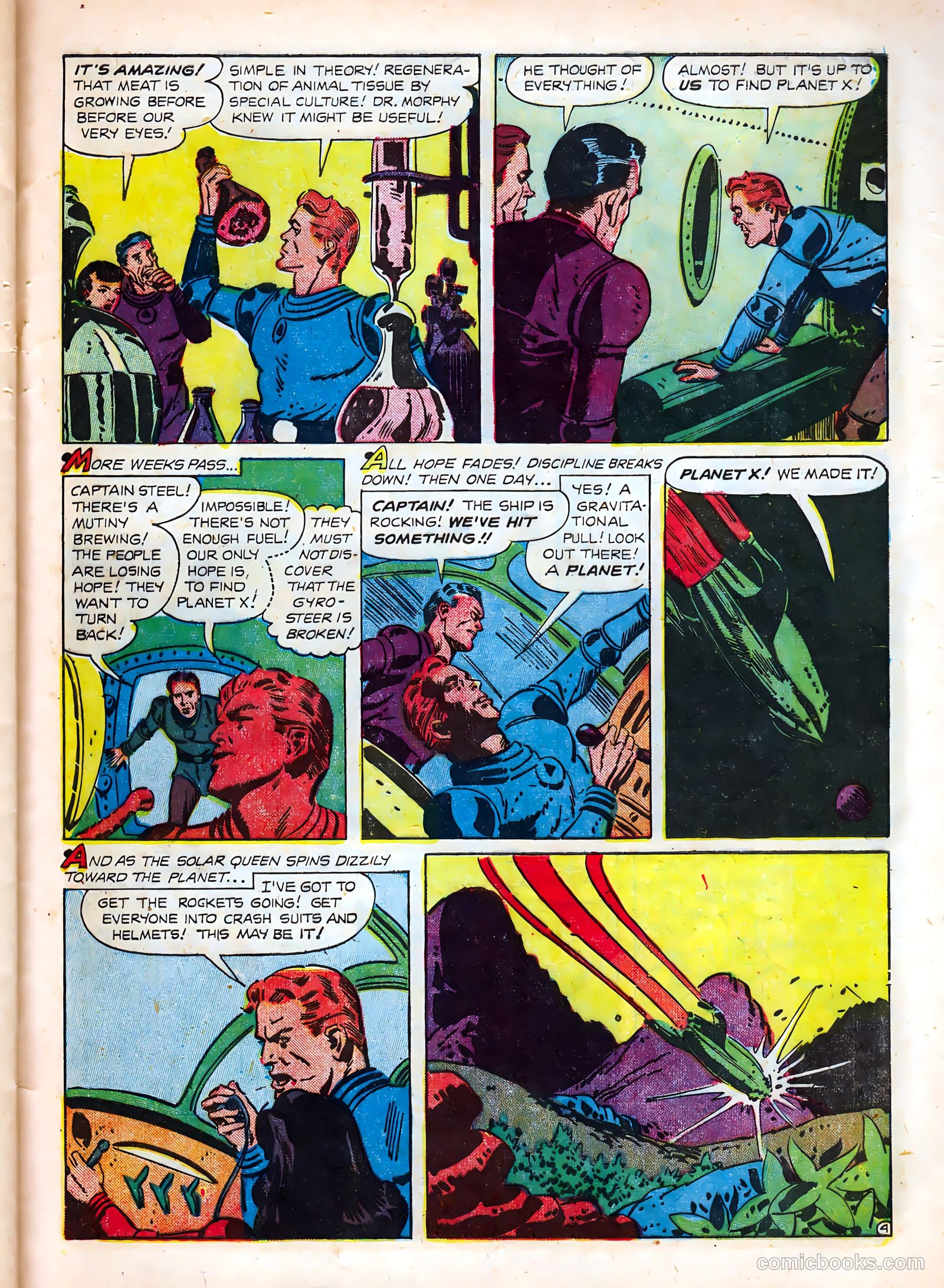 Crusader from Mars #1 (1952) — page 29 of 36