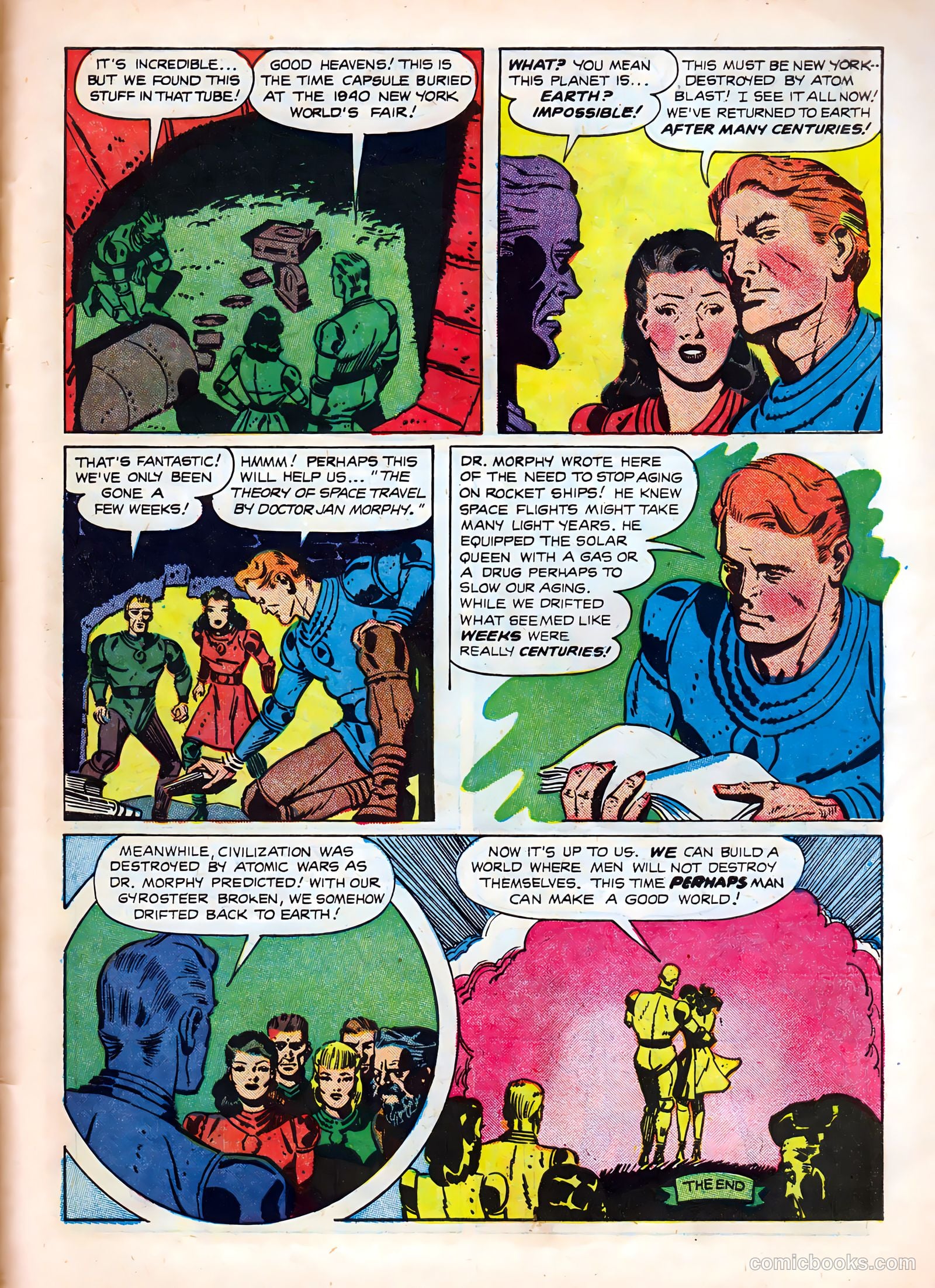 Crusader from Mars #1 (1952) — page 31 of 36