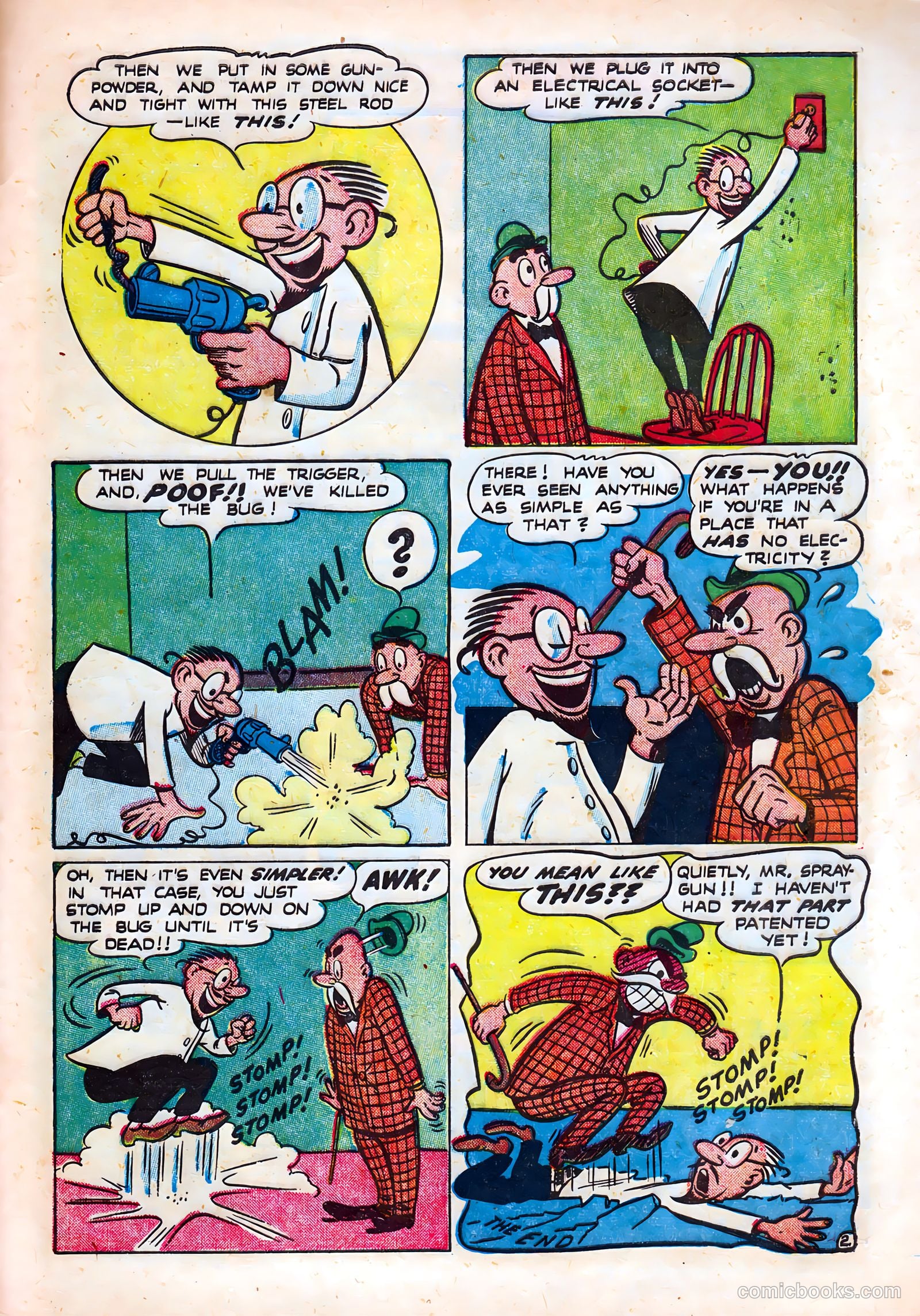 Crusader from Mars #1 (1952) — page 33 of 36