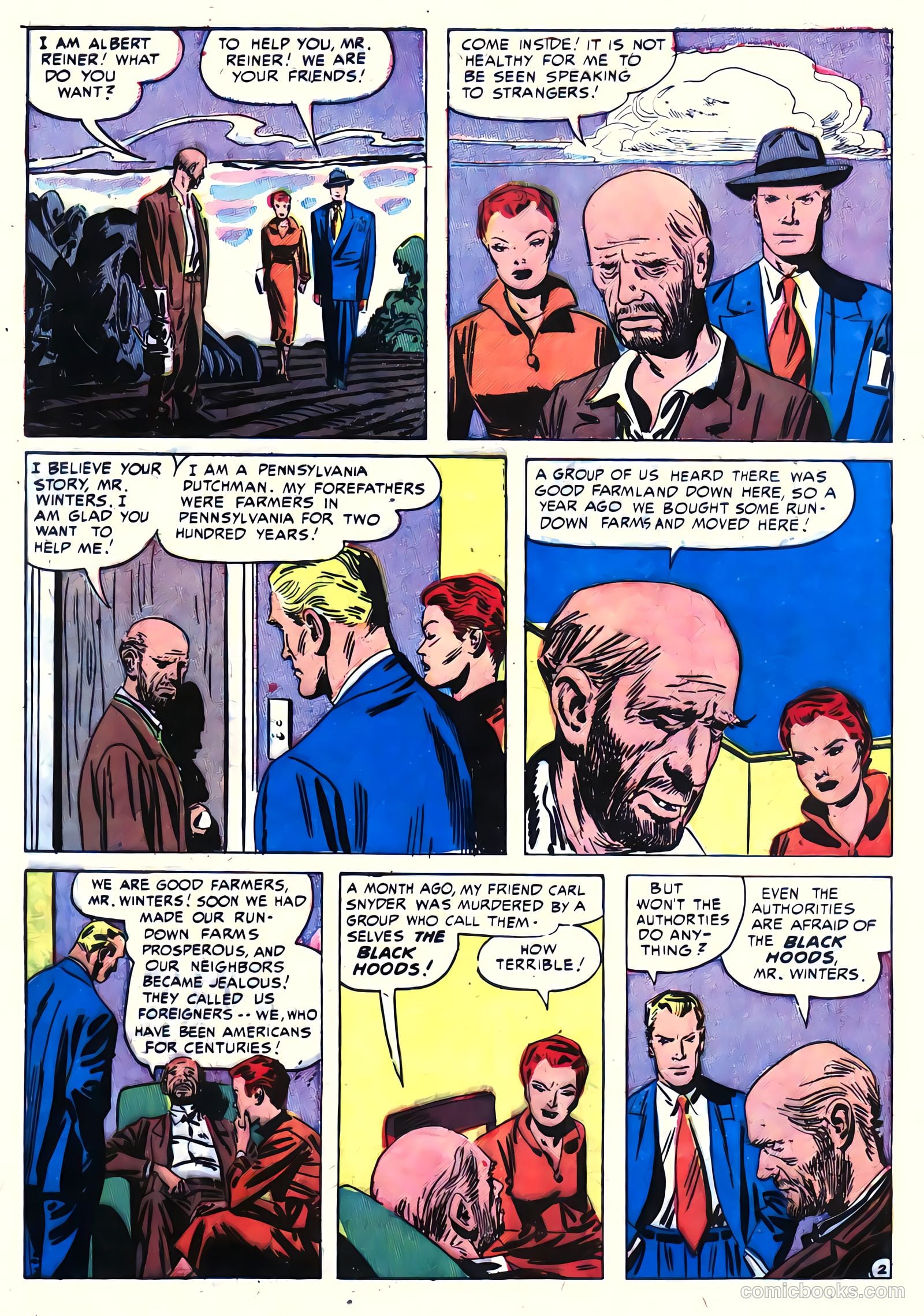 Crusader from Mars #2 (1952) — page 4 of 36