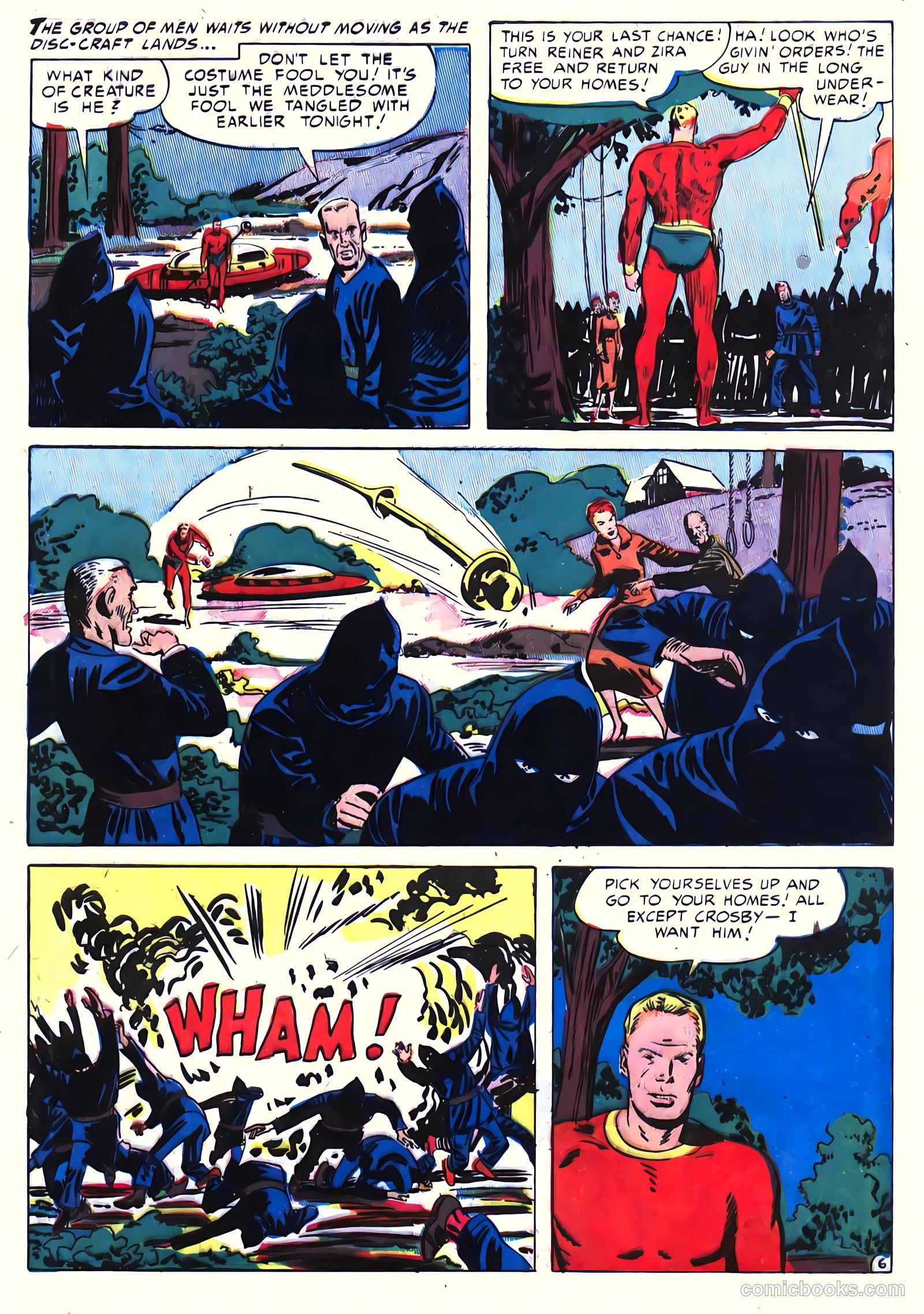 Crusader from Mars #2 (1952) — page 8 of 36