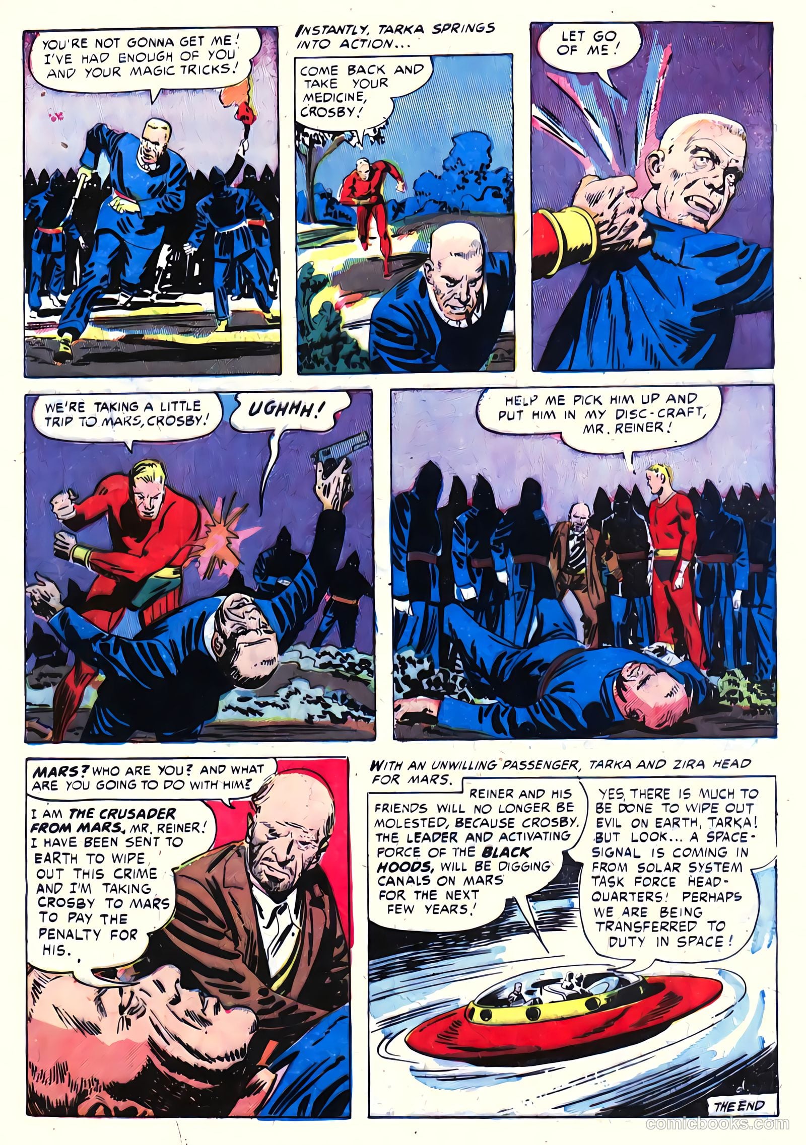 Crusader from Mars #2 (1952) — page 9 of 36