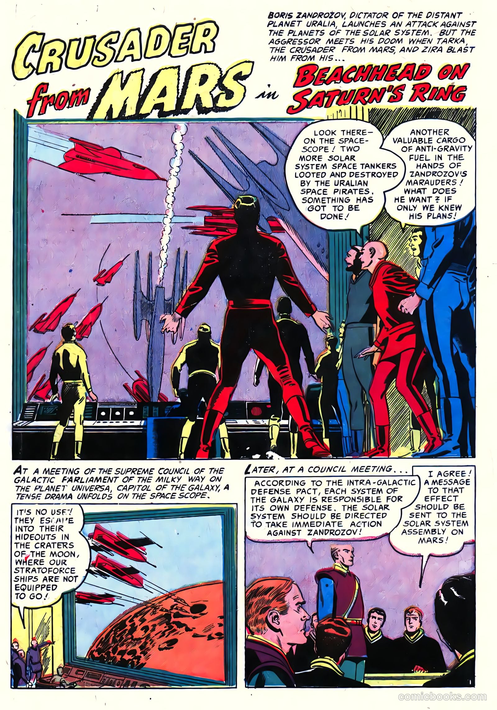 Crusader from Mars #2 (1952) — page 10 of 36