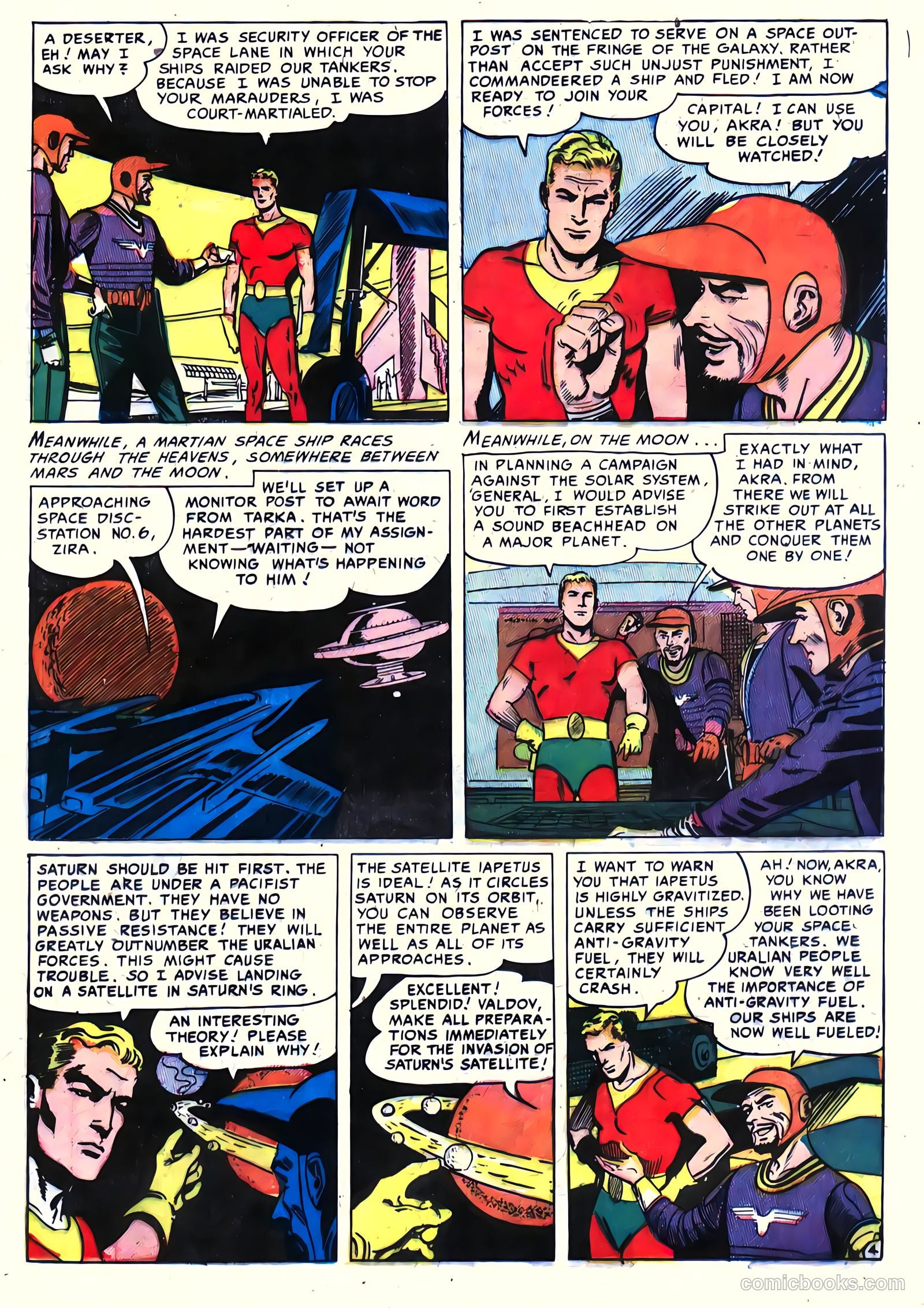 Crusader from Mars #2 (1952) — page 13 of 36