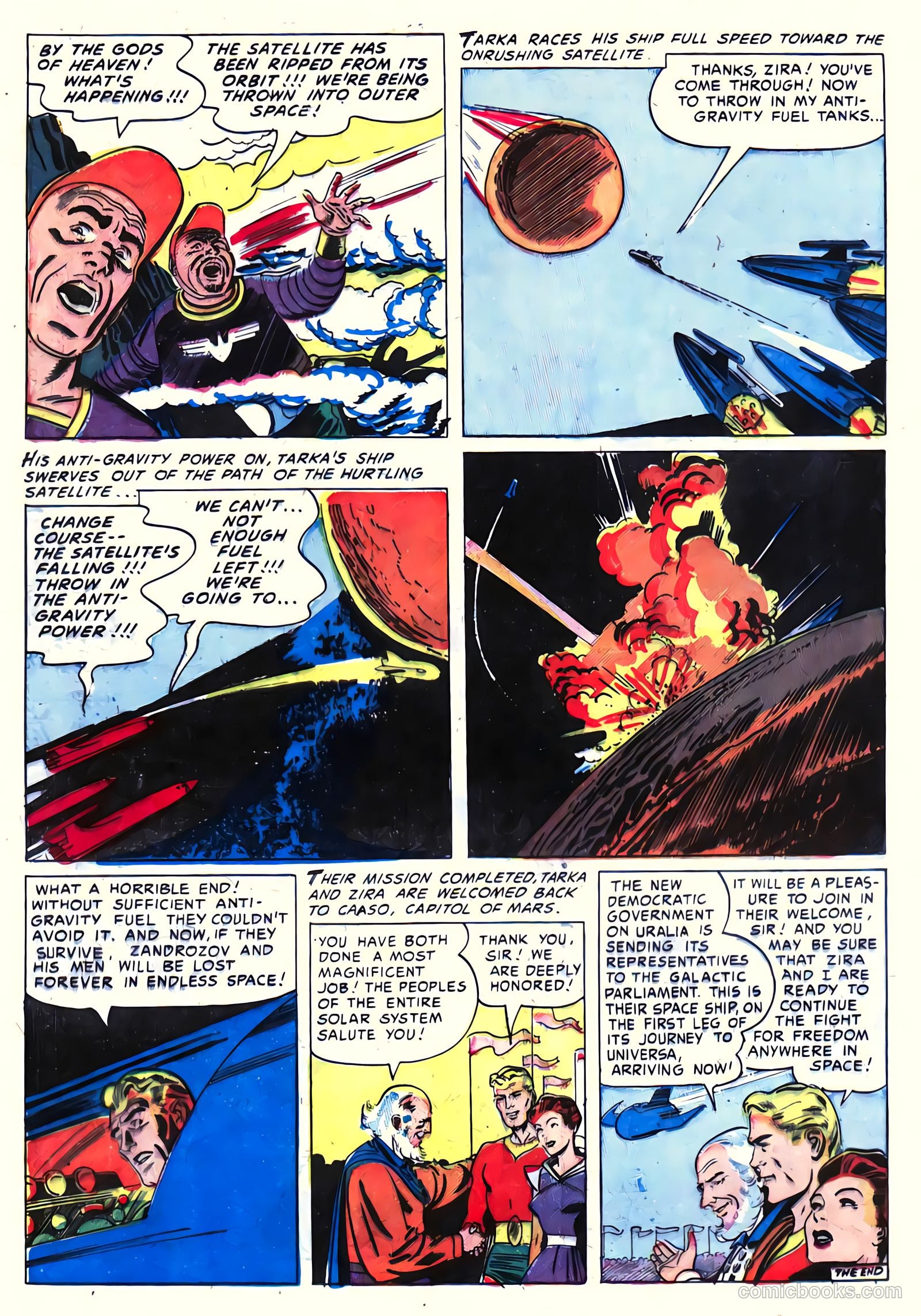 Crusader from Mars #2 (1952) — page 16 of 36