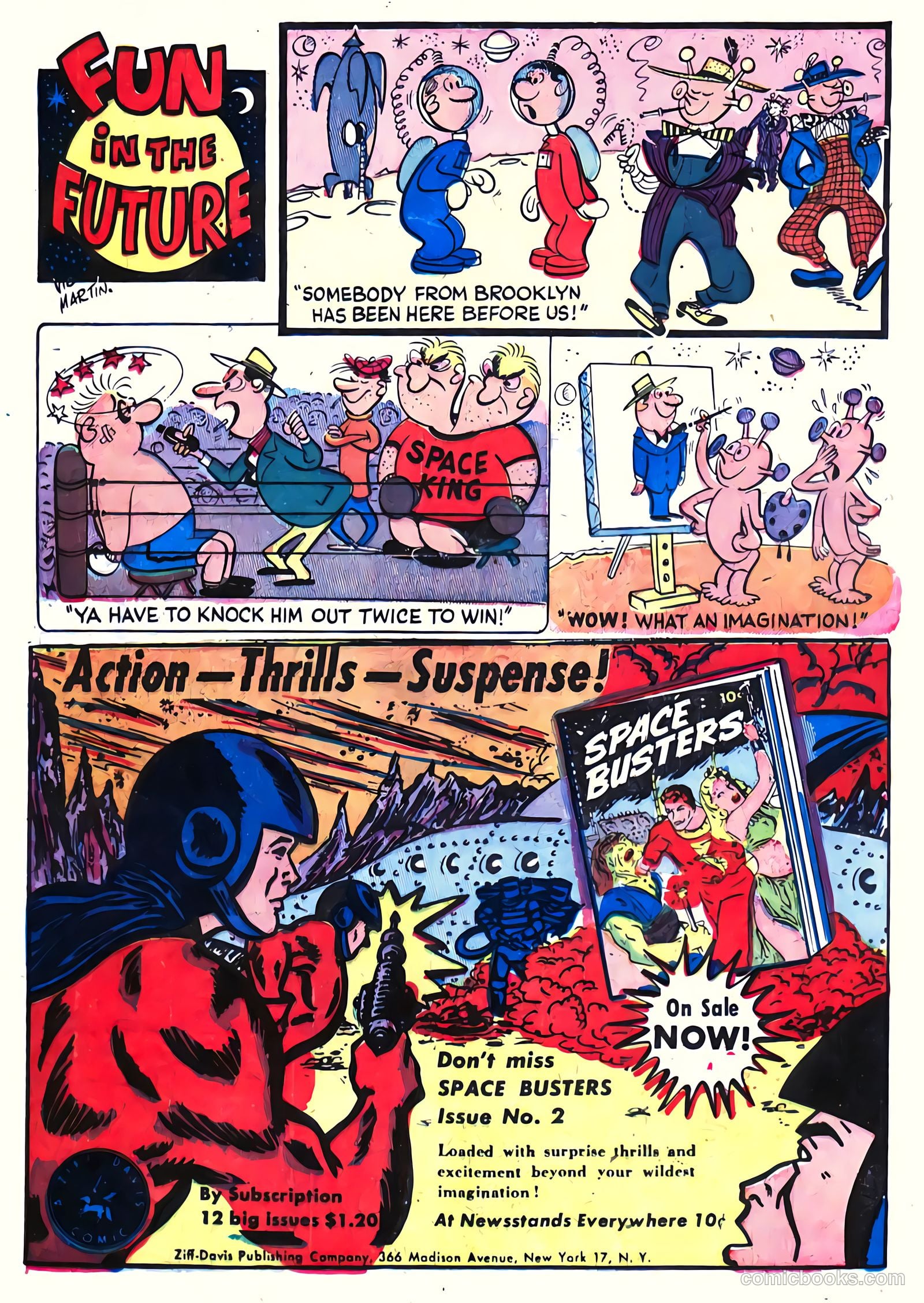 Crusader from Mars #2 (1952) — page 20 of 36