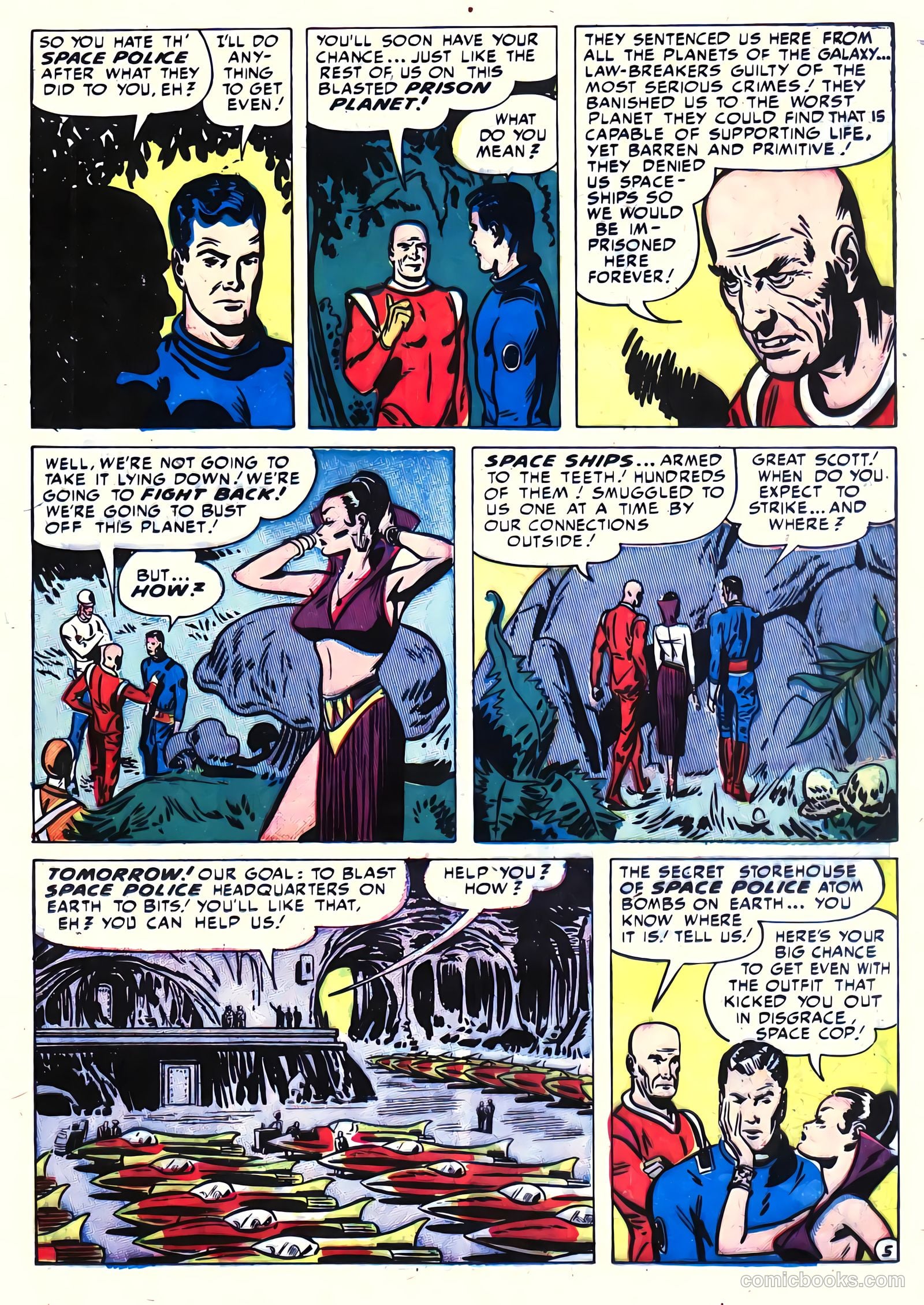 Crusader from Mars #2 (1952) — page 25 of 36