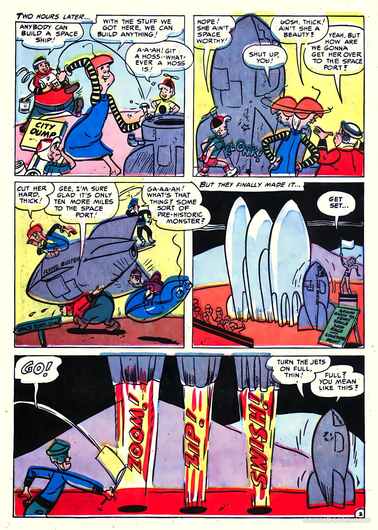 Crusader from Mars #2 (1952) — page 30 of 36