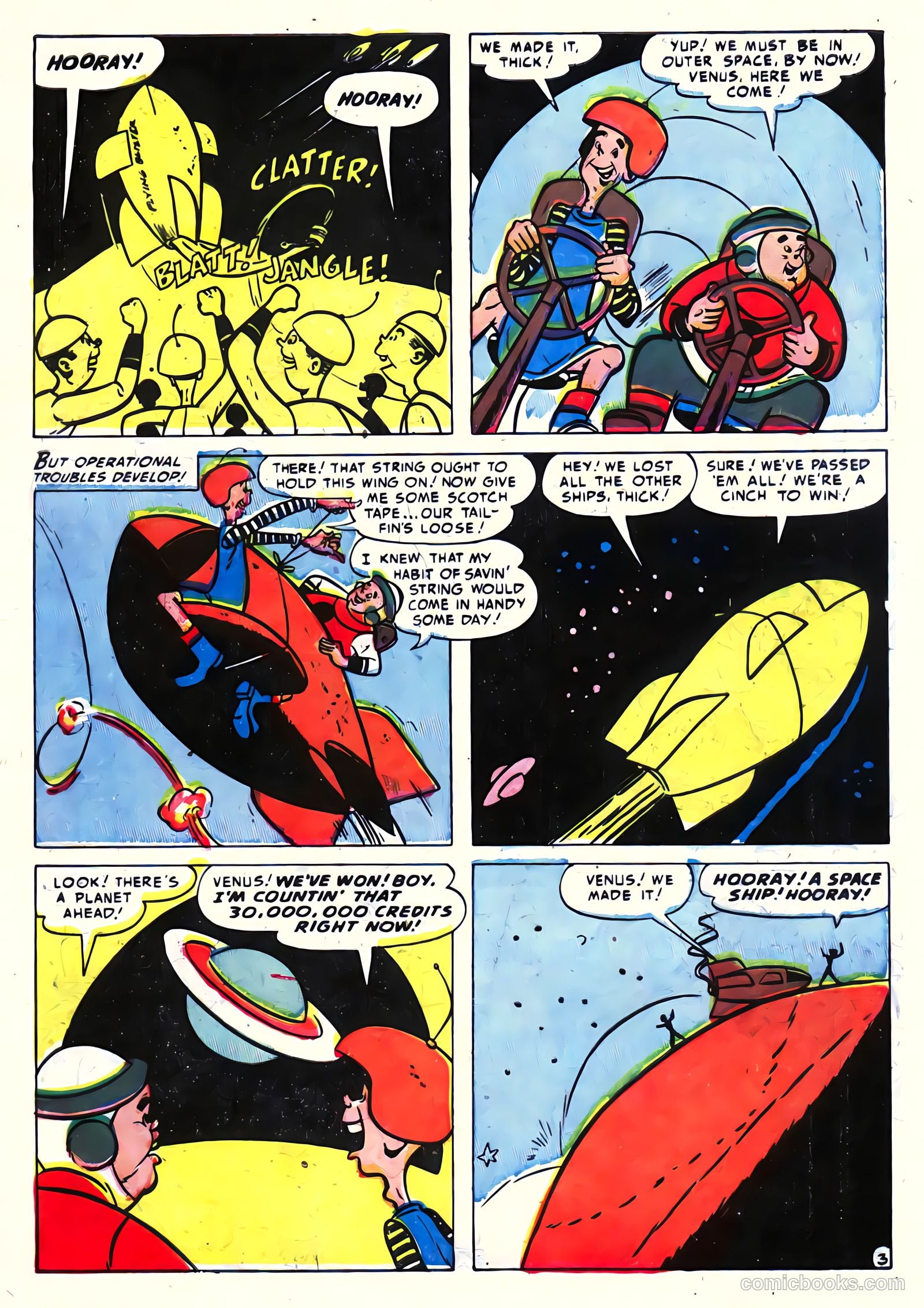 Crusader from Mars #2 (1952) — page 31 of 36