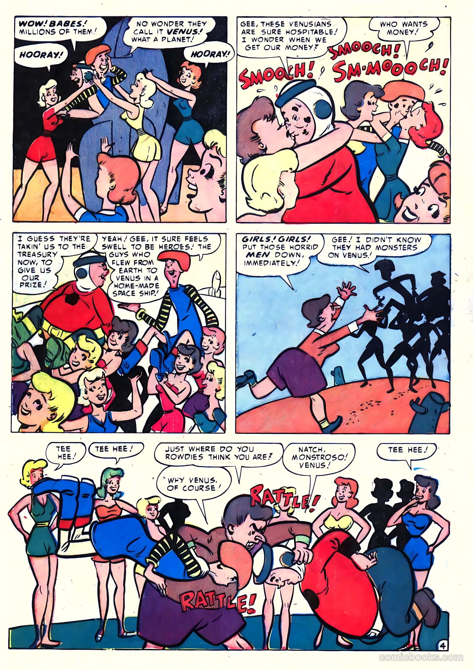 Crusader from Mars #2 (1952) — page 32 of 36