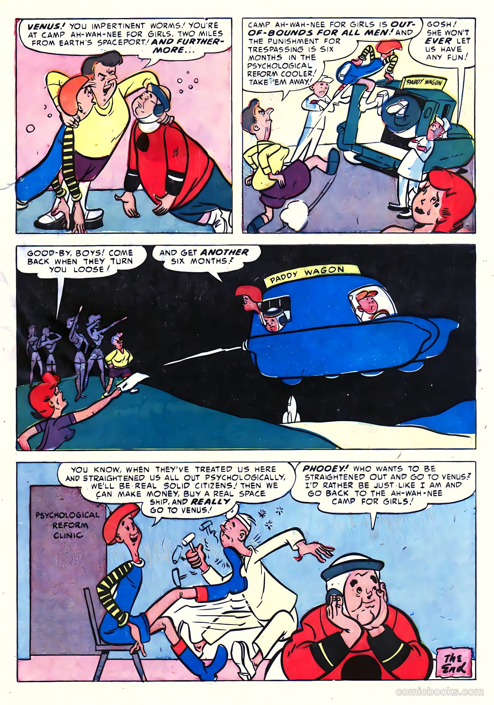 Crusader from Mars #2 (1952) — page 33 of 36