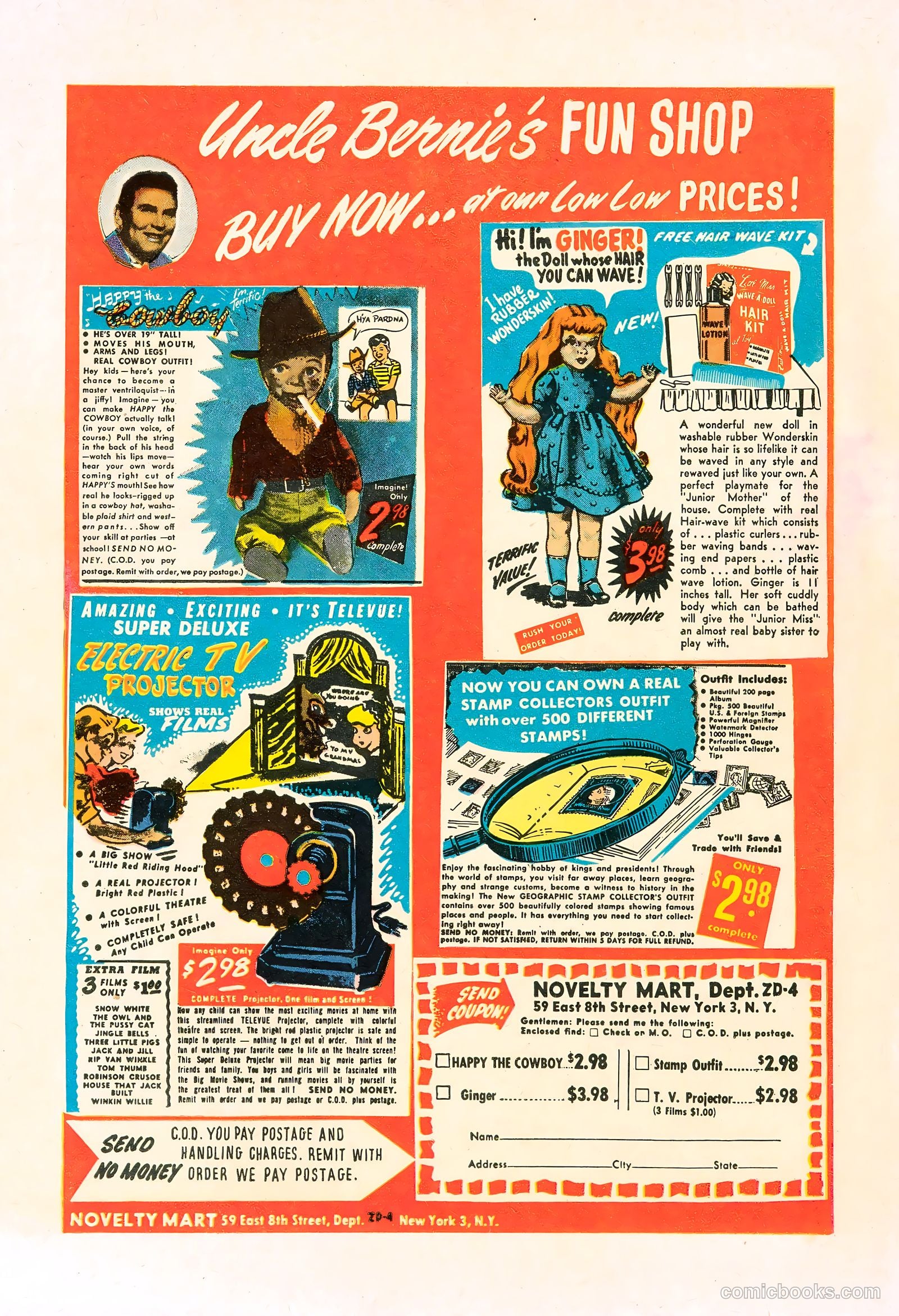 Crusader from Mars #2 (1952) — page 36 of 36