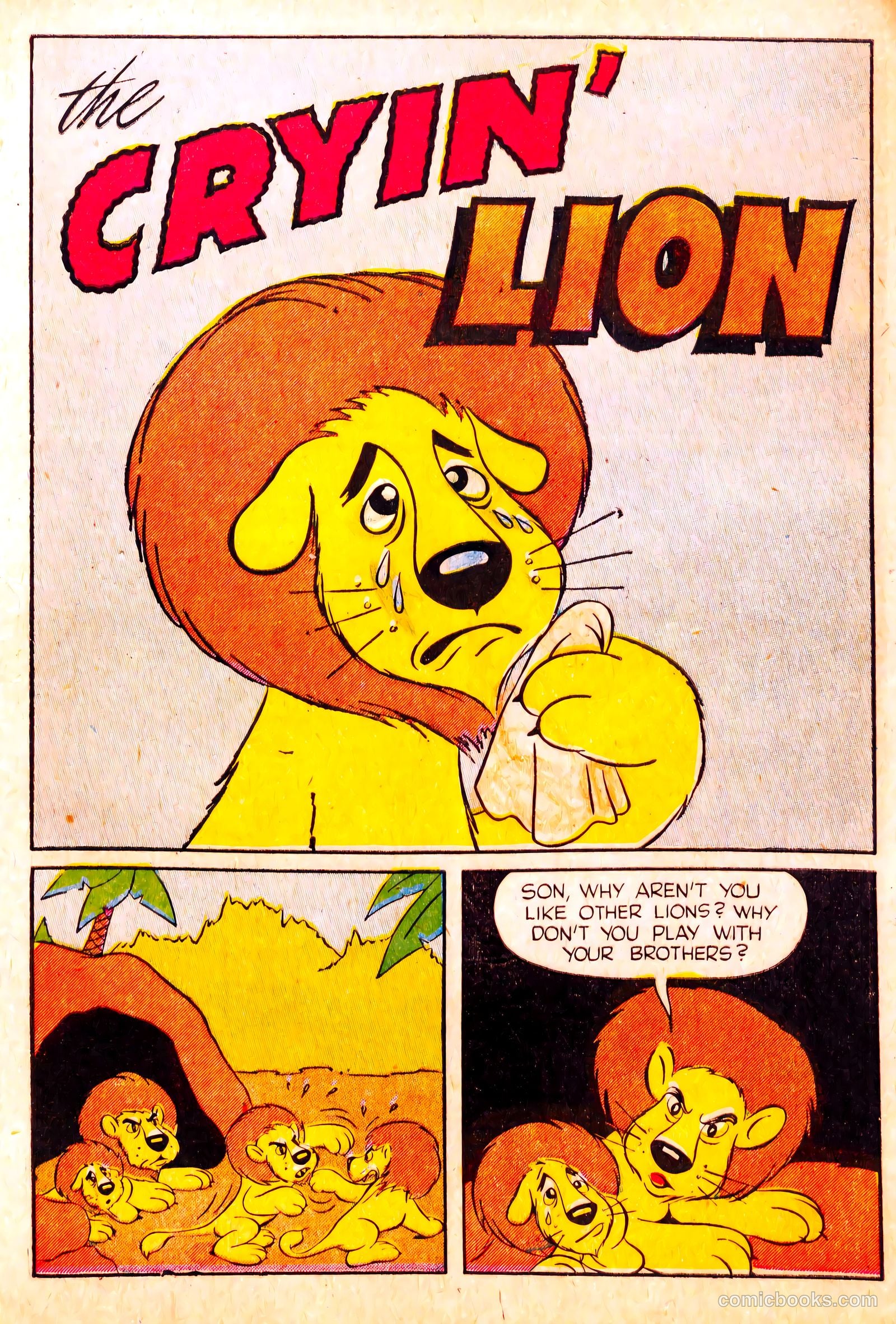 Cryin' Lion Comics #1 (1944) — page 3 of 52
