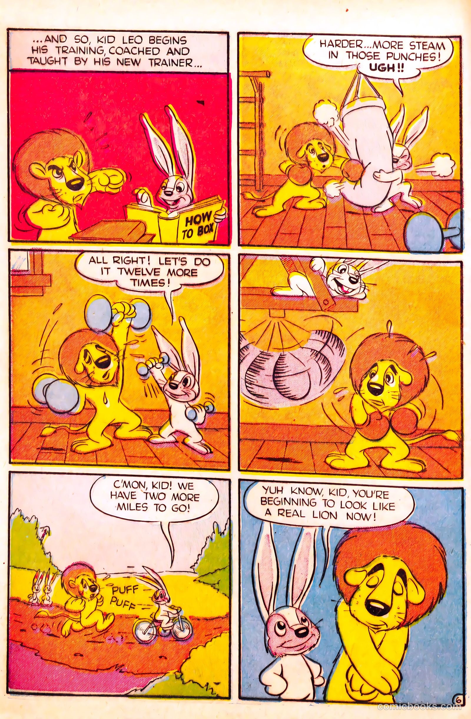 Cryin' Lion Comics #1 (1944) — page 8 of 52