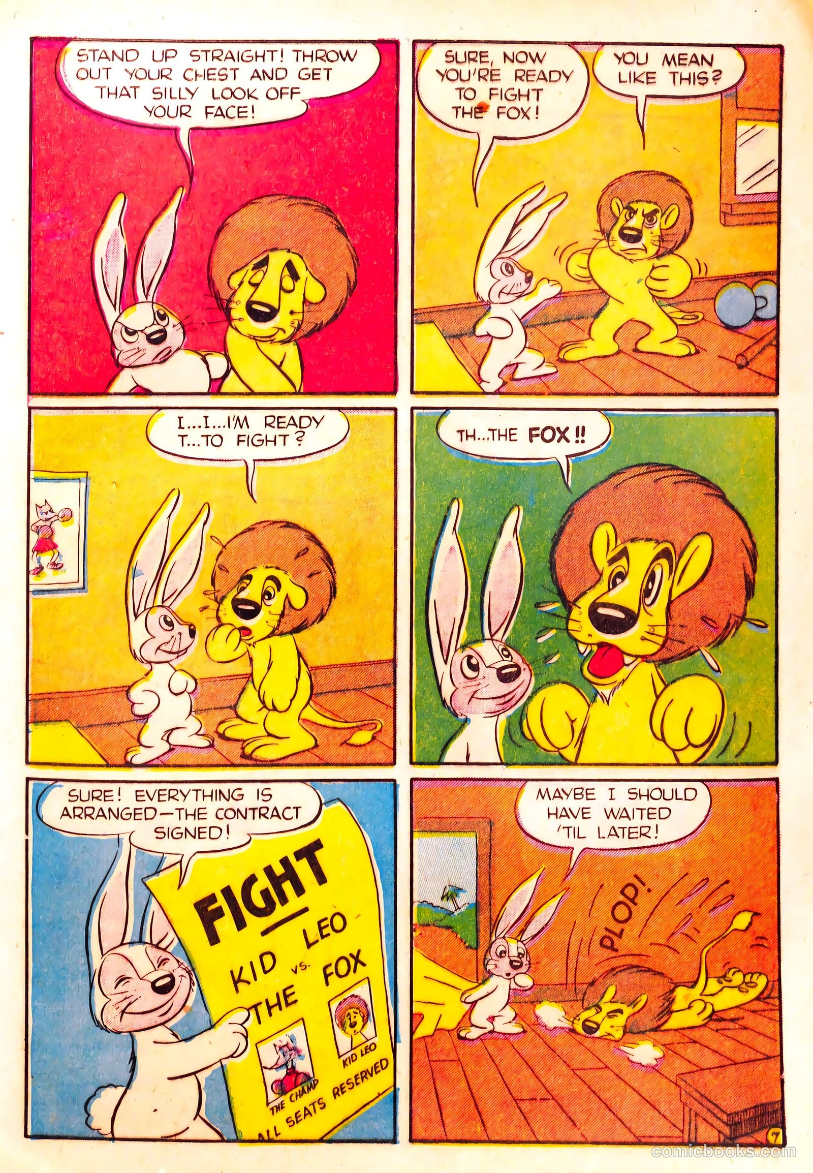 Cryin' Lion Comics #1 (1944) — page 9 of 52