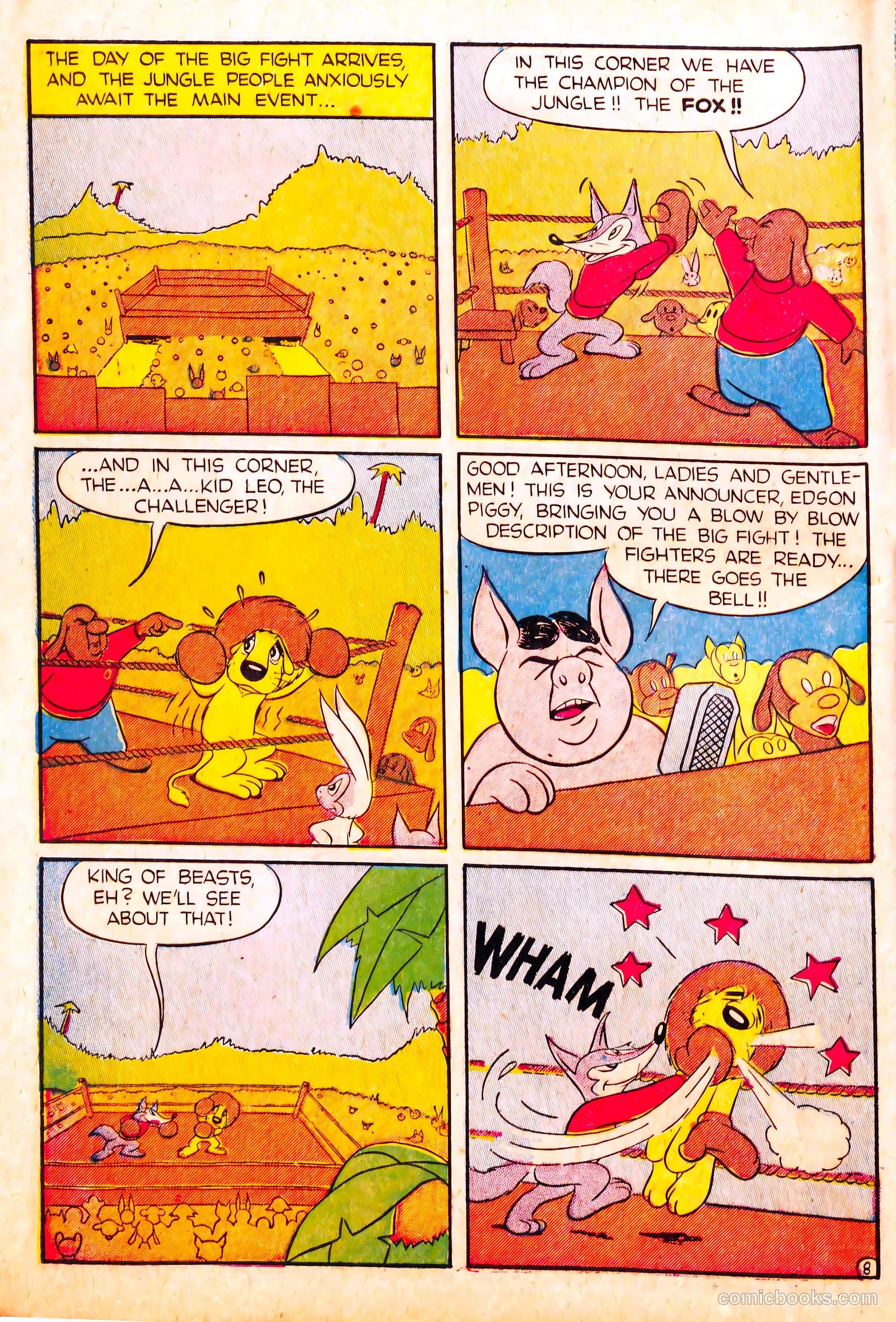 Cryin' Lion Comics #1 (1944) — page 10 of 52