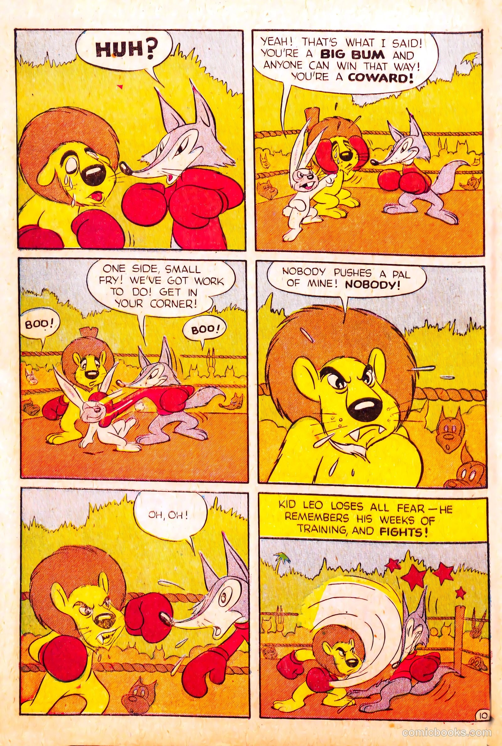 Cryin' Lion Comics #1 (1944) — page 12 of 52