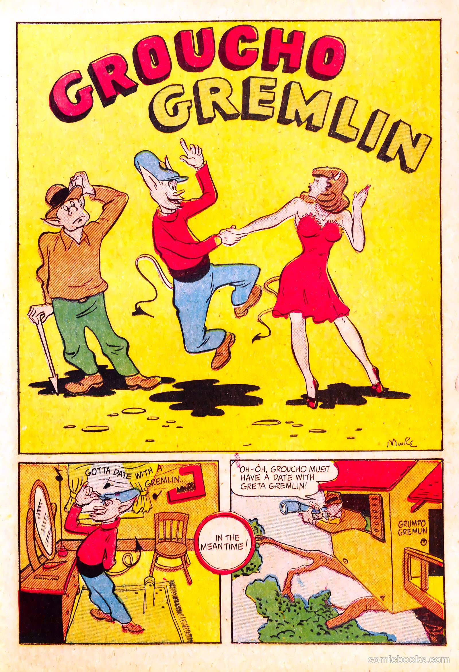 Cryin' Lion Comics #1 (1944) — page 15 of 52