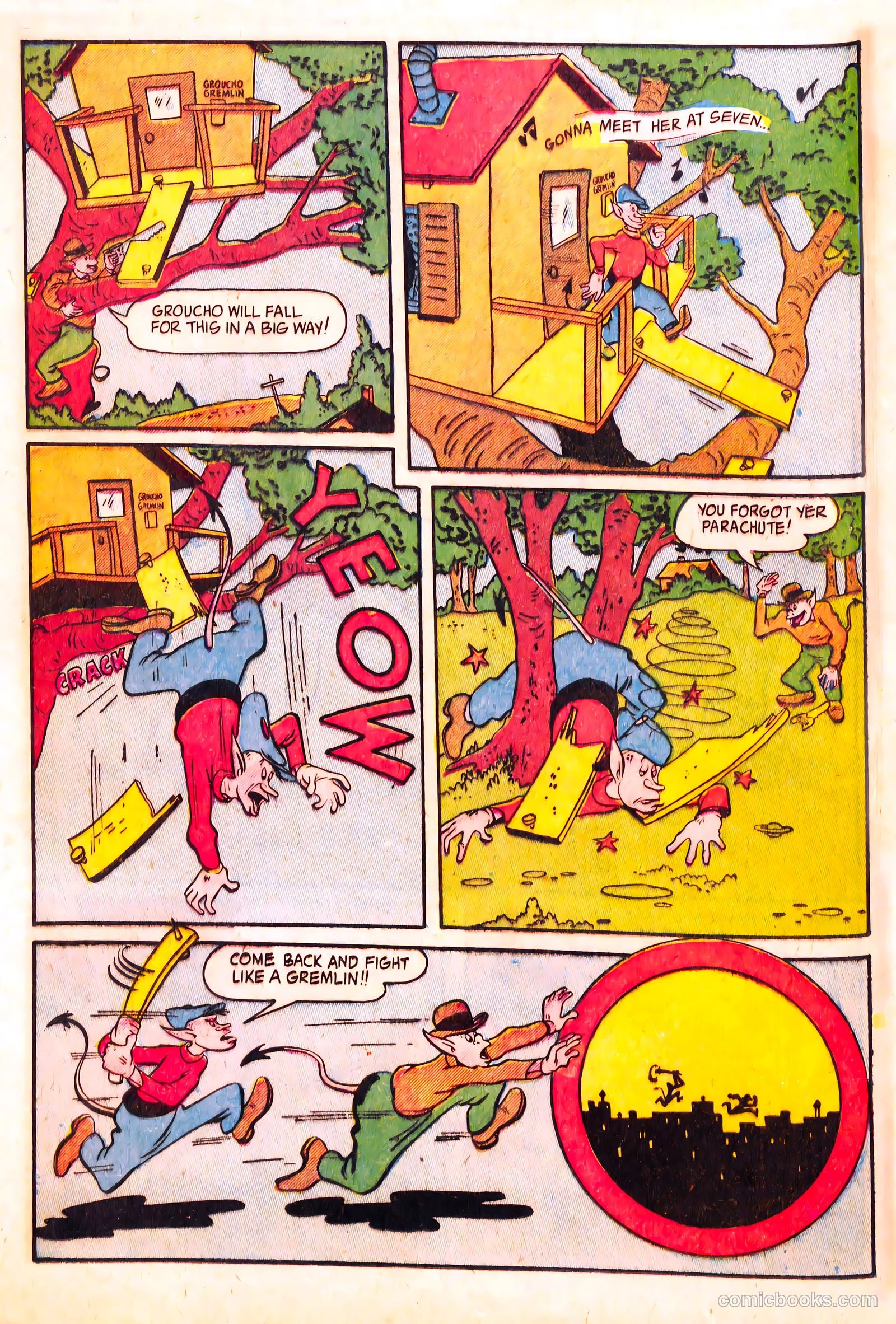 Cryin' Lion Comics #1 (1944) — page 16 of 52
