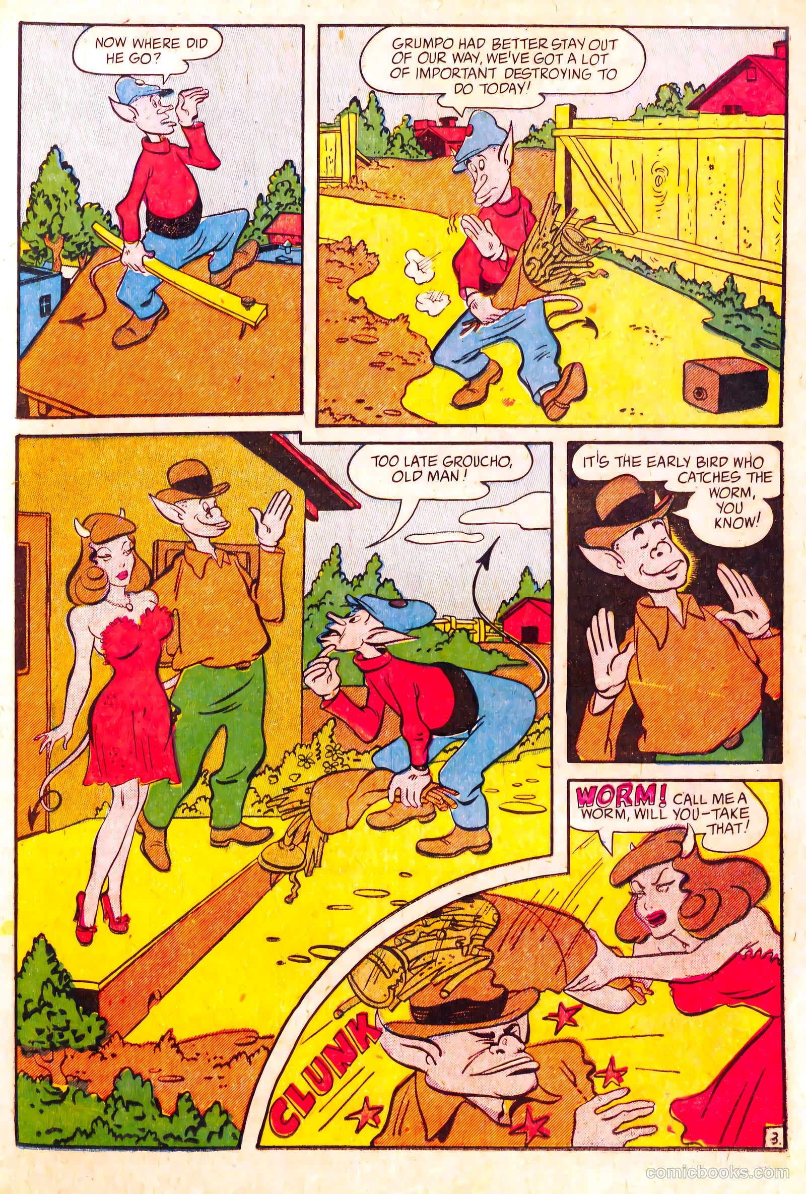 Cryin' Lion Comics #1 (1944) — page 17 of 52