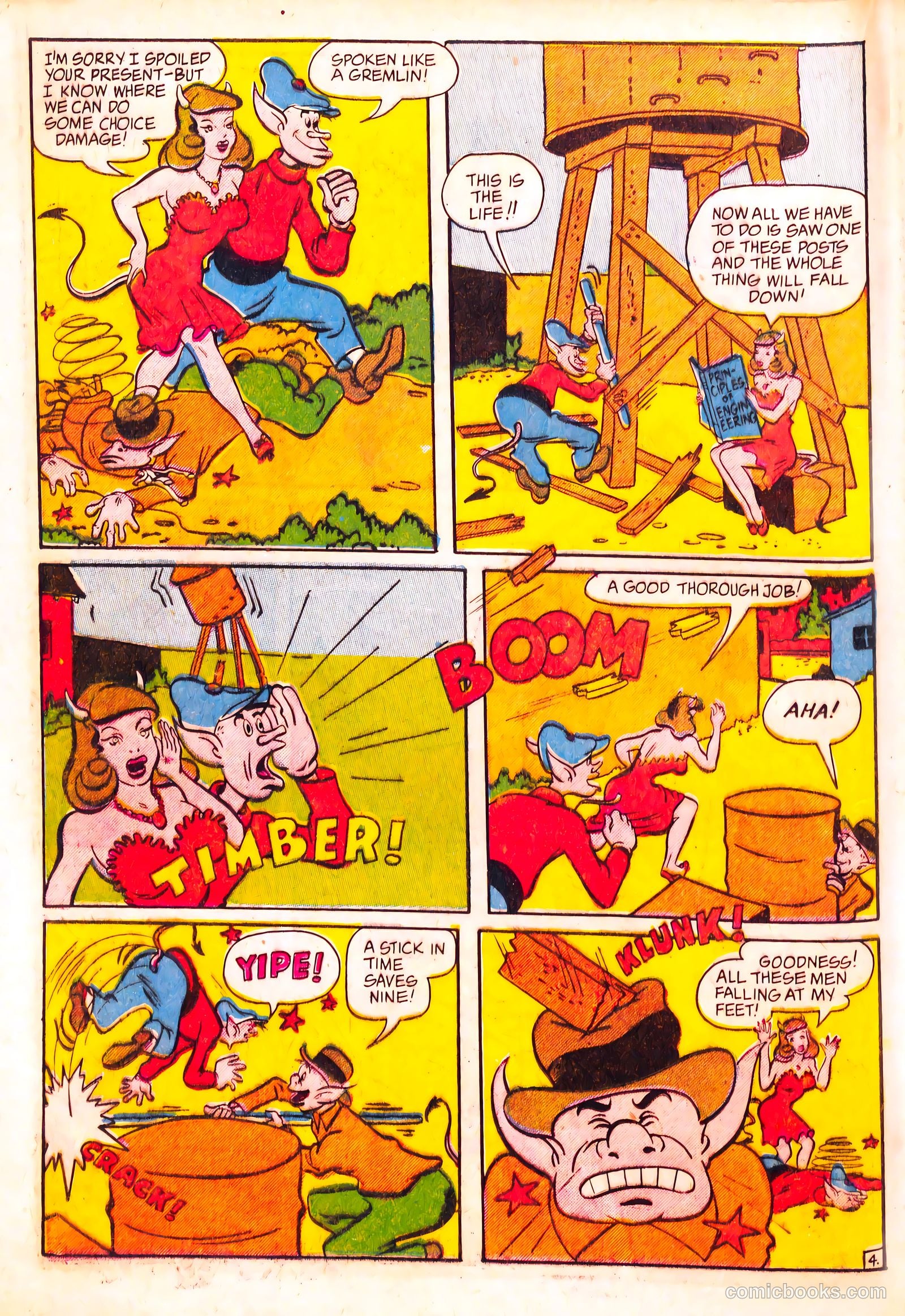 Cryin' Lion Comics #1 (1944) — page 18 of 52