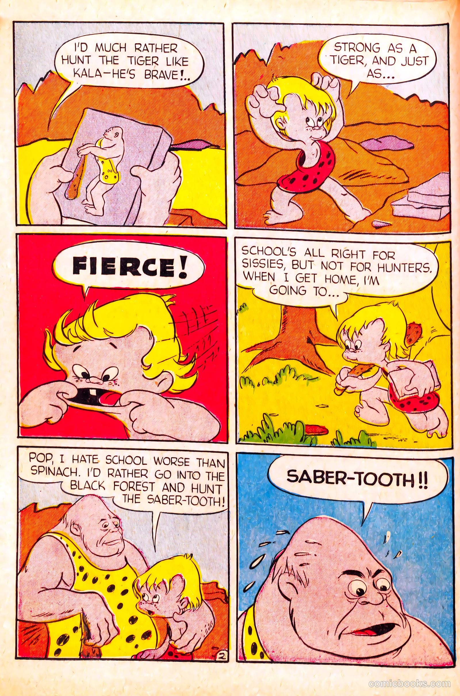 Cryin' Lion Comics #1 (1944) — page 22 of 52