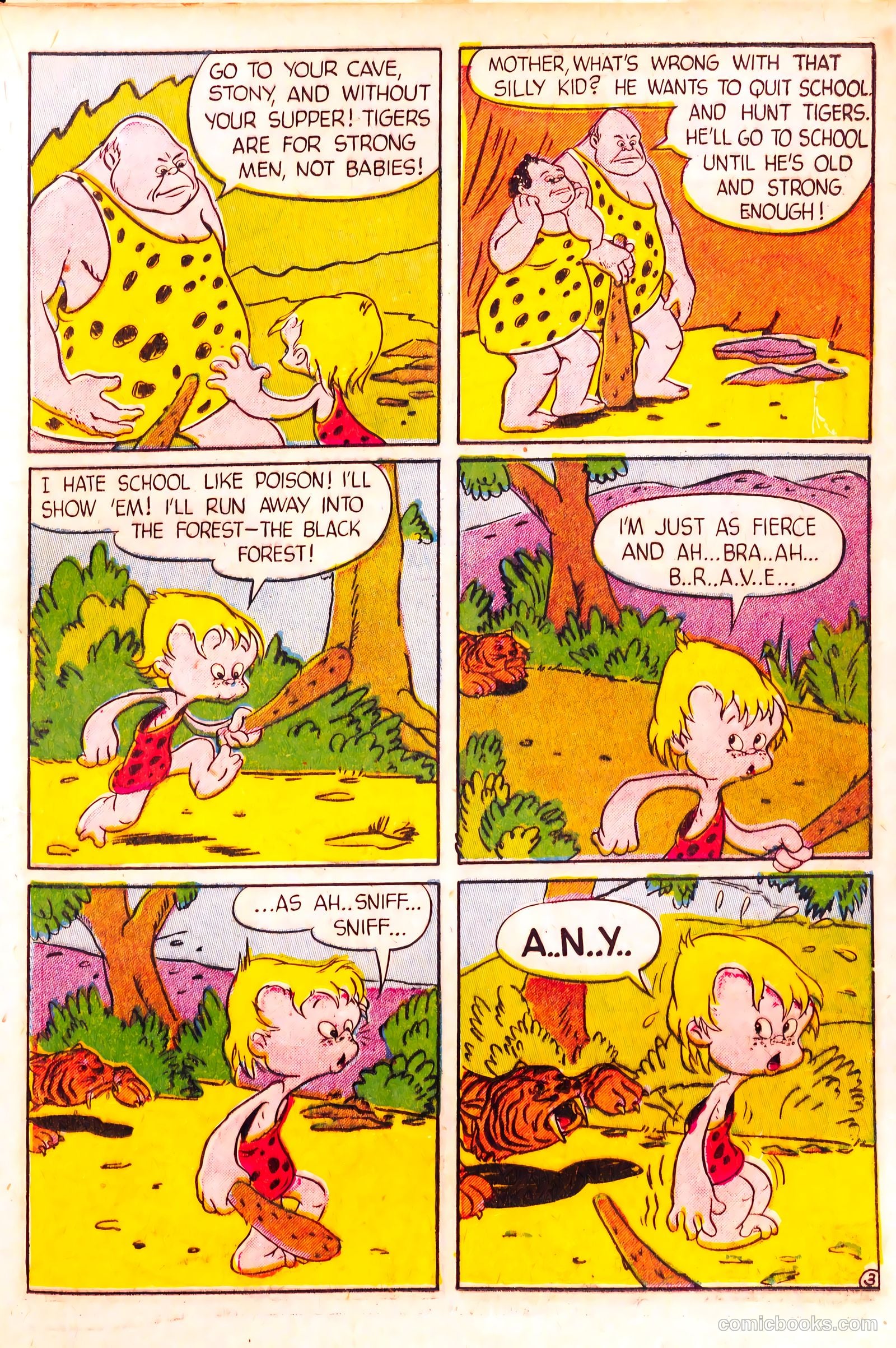 Cryin' Lion Comics #1 (1944) — page 23 of 52