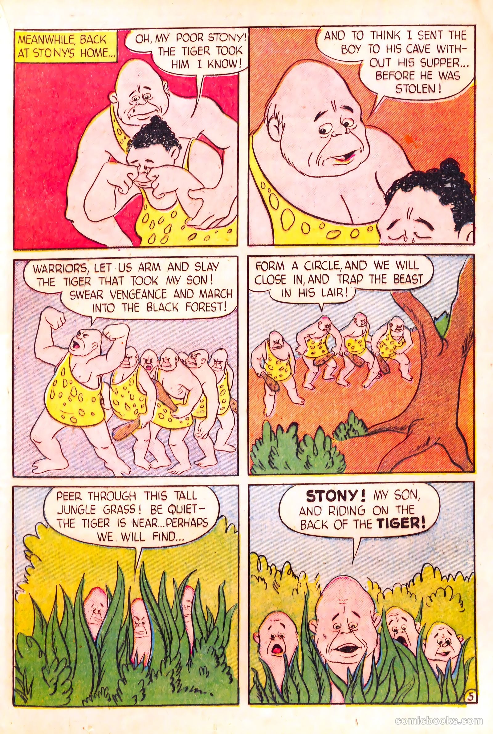 Cryin' Lion Comics #1 (1944) — page 25 of 52