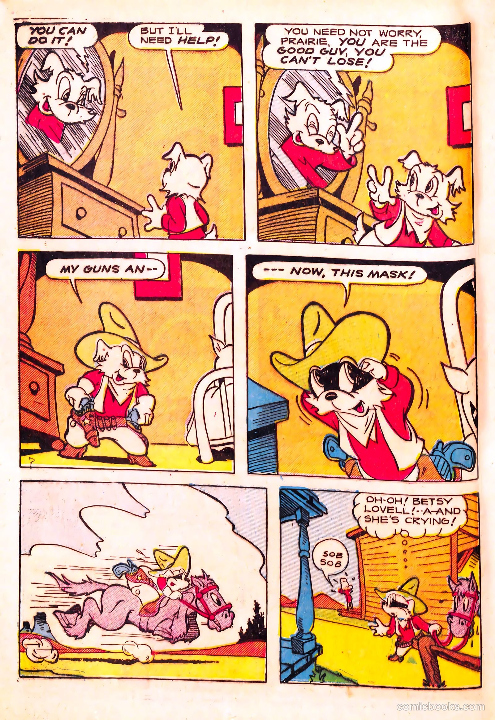 Cryin' Lion Comics #1 (1944) — page 32 of 52
