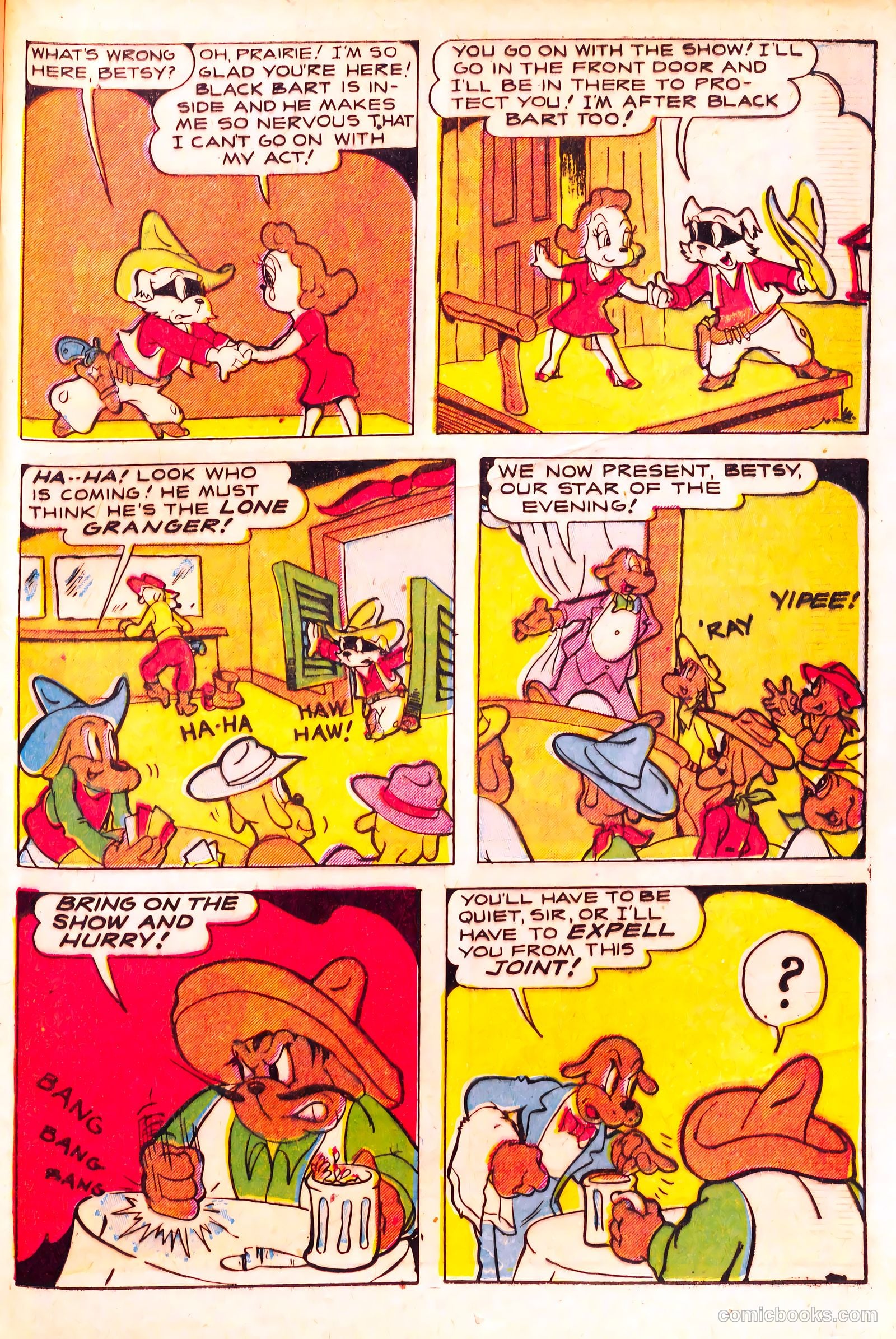 Cryin' Lion Comics #1 (1944) — page 33 of 52