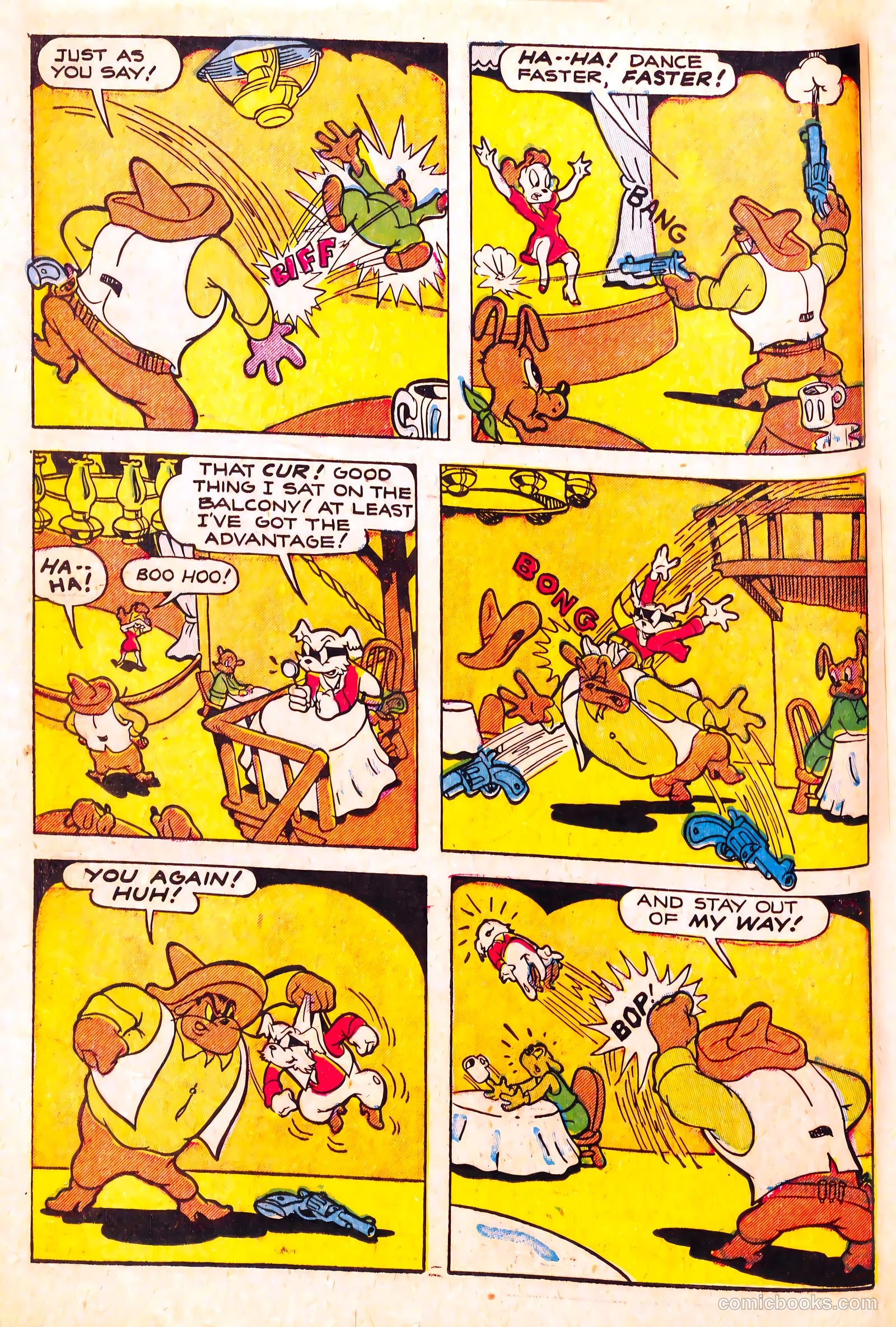 Cryin' Lion Comics #1 (1944) — page 34 of 52