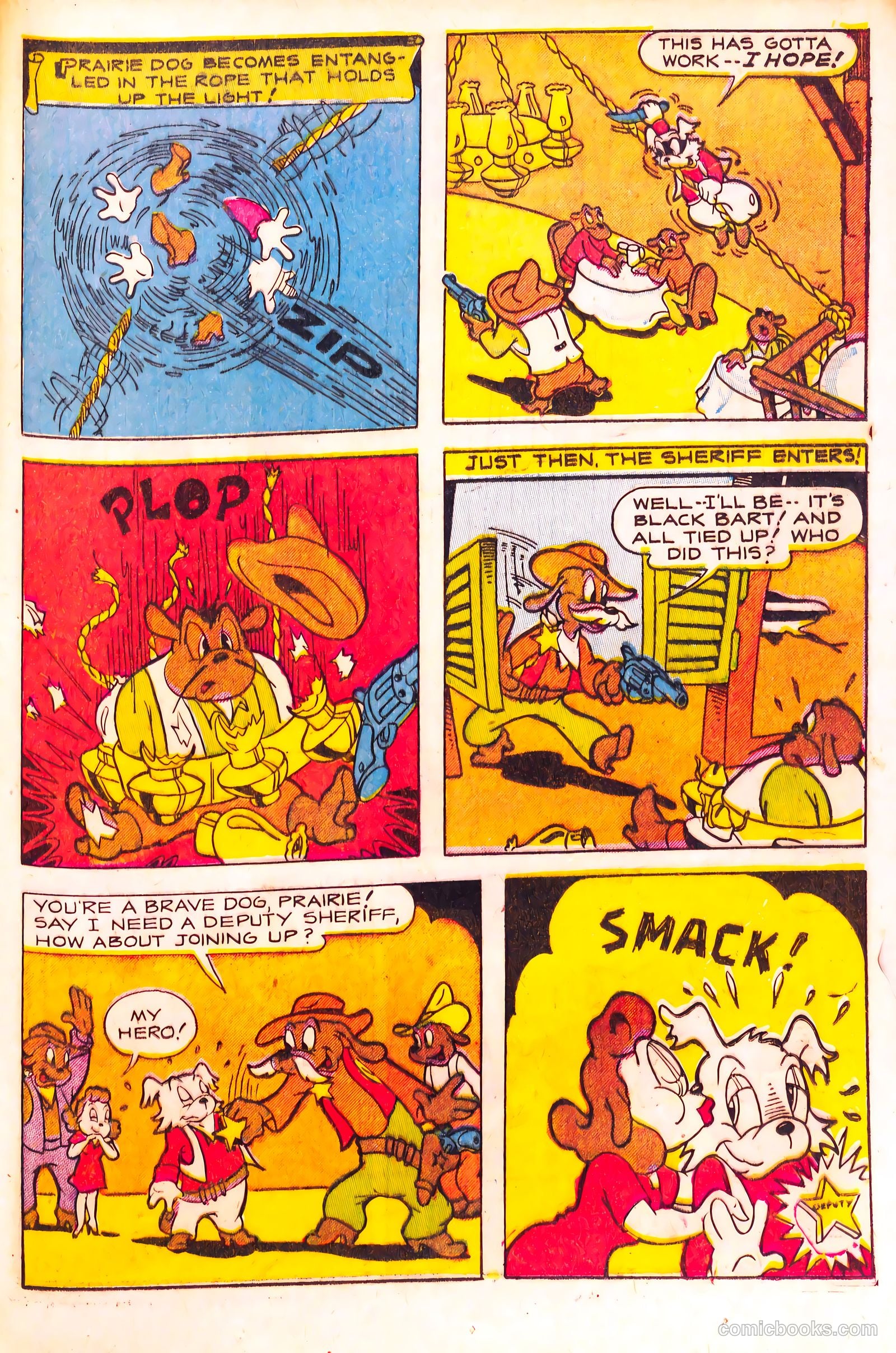 Cryin' Lion Comics #1 (1944) — page 35 of 52