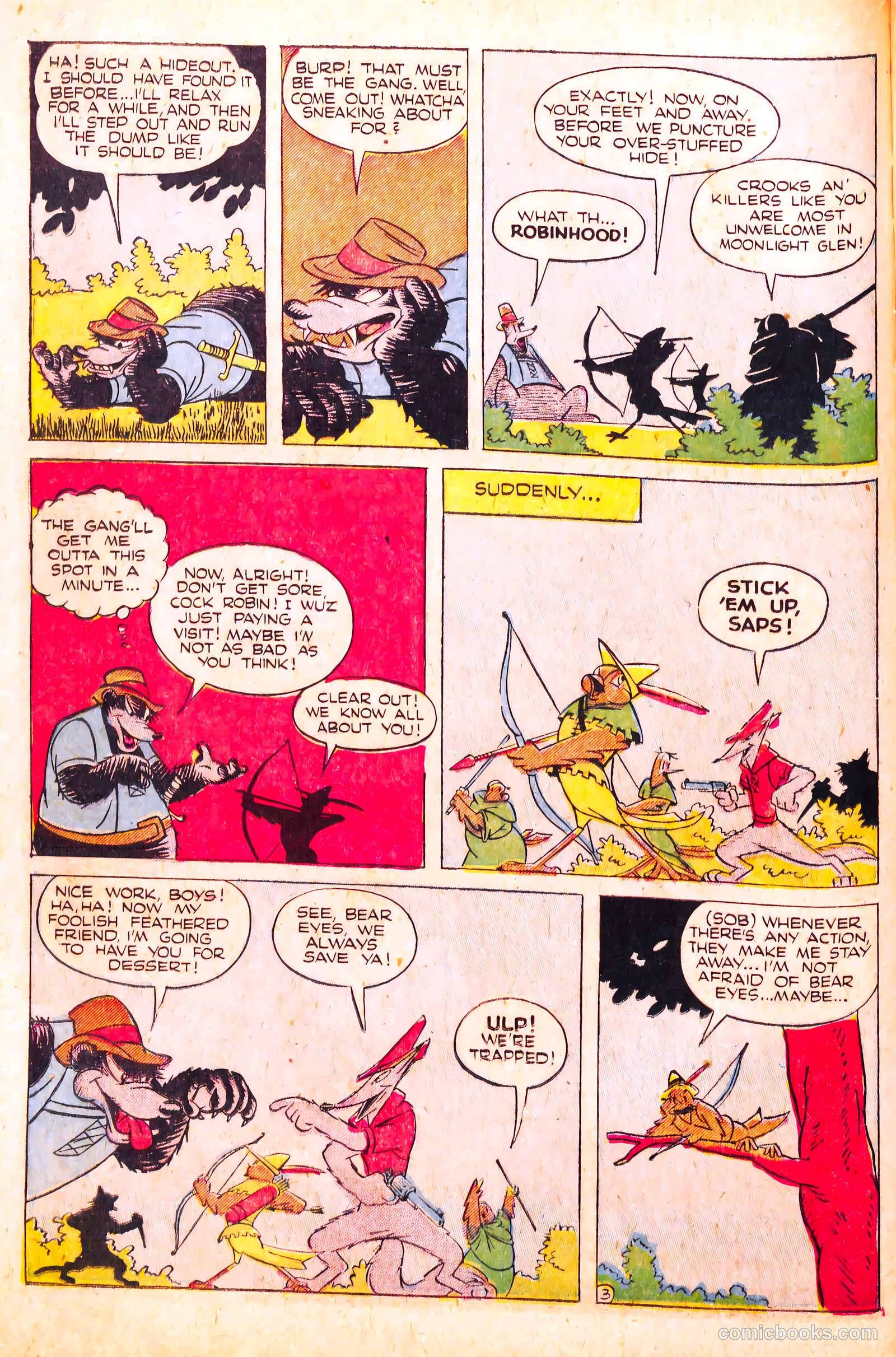 Cryin' Lion Comics #1 (1944) — page 38 of 52