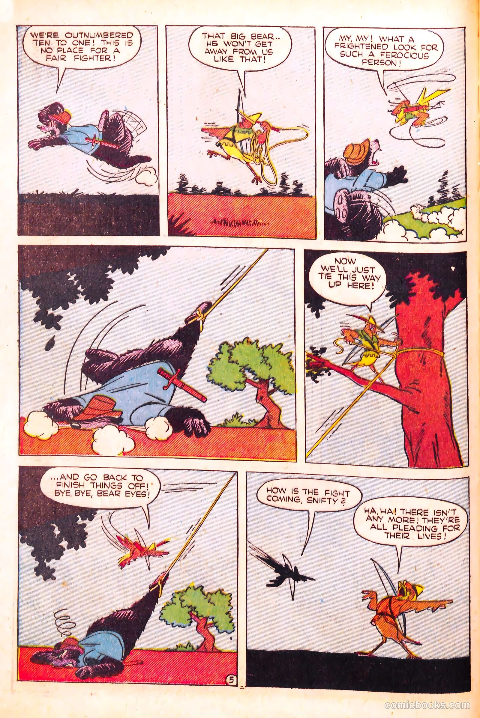 Cryin' Lion Comics #1 (1944) — page 40 of 52