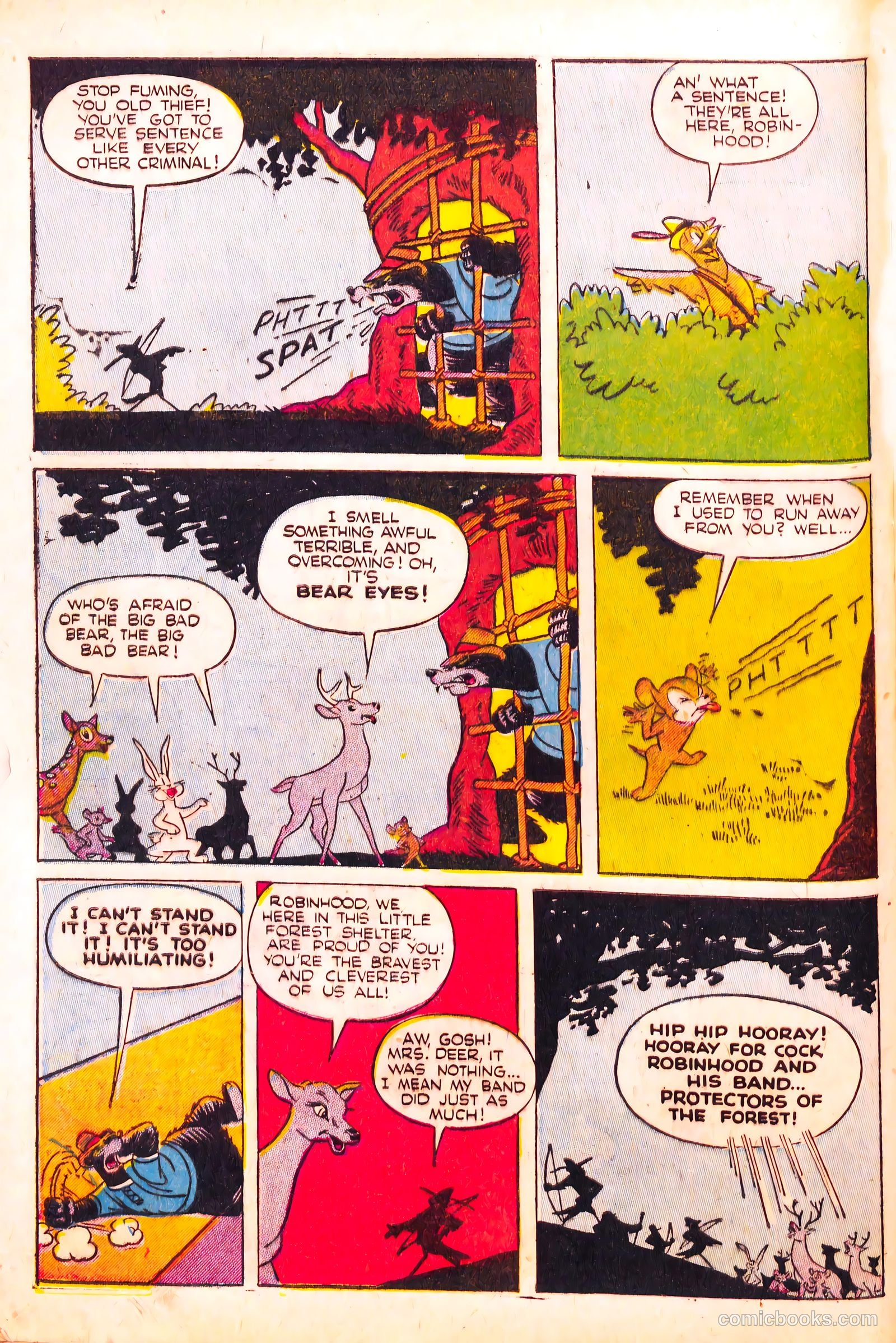 Cryin' Lion Comics #1 (1944) — page 42 of 52