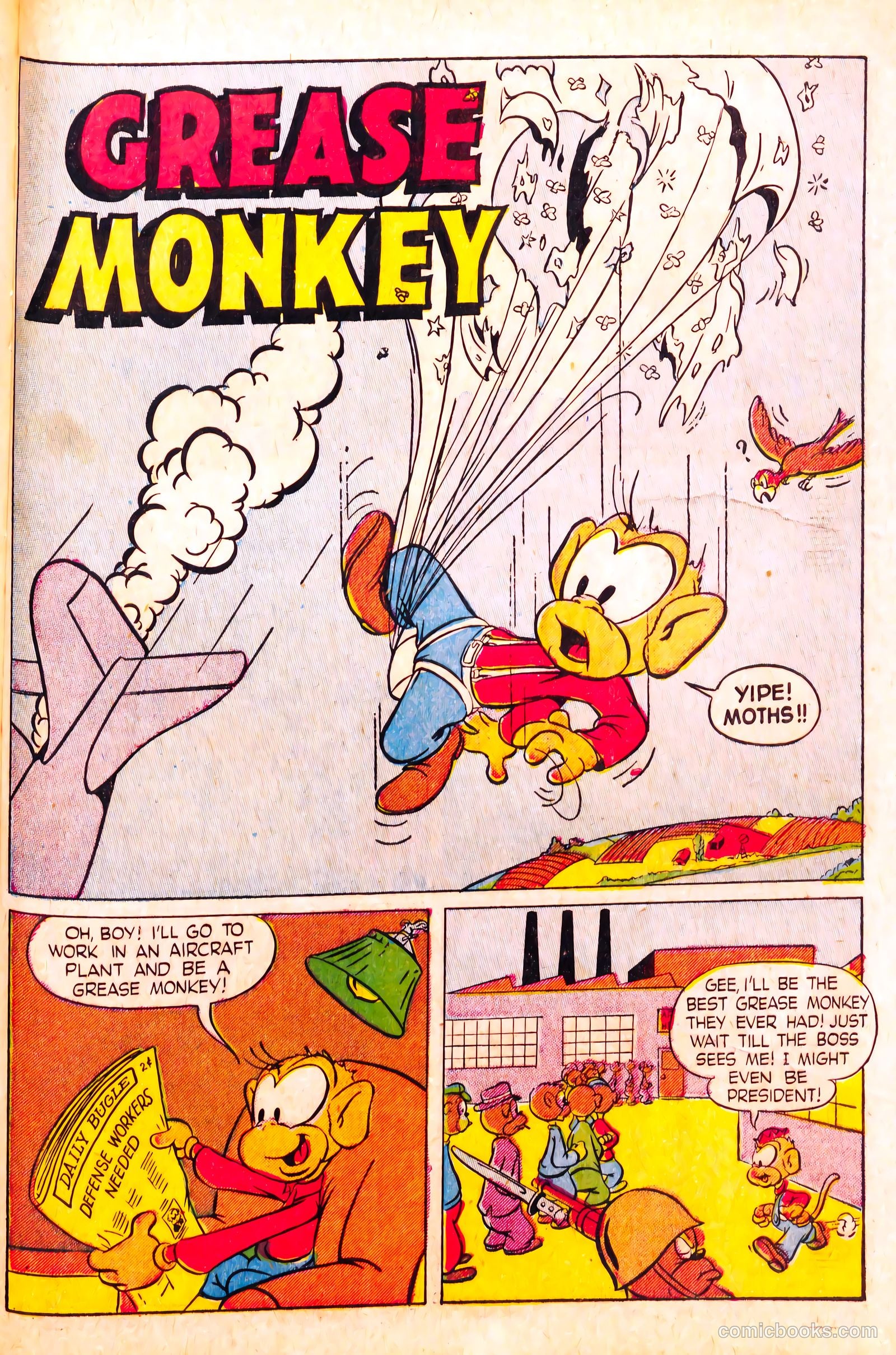 Cryin' Lion Comics #1 (1944) — page 43 of 52