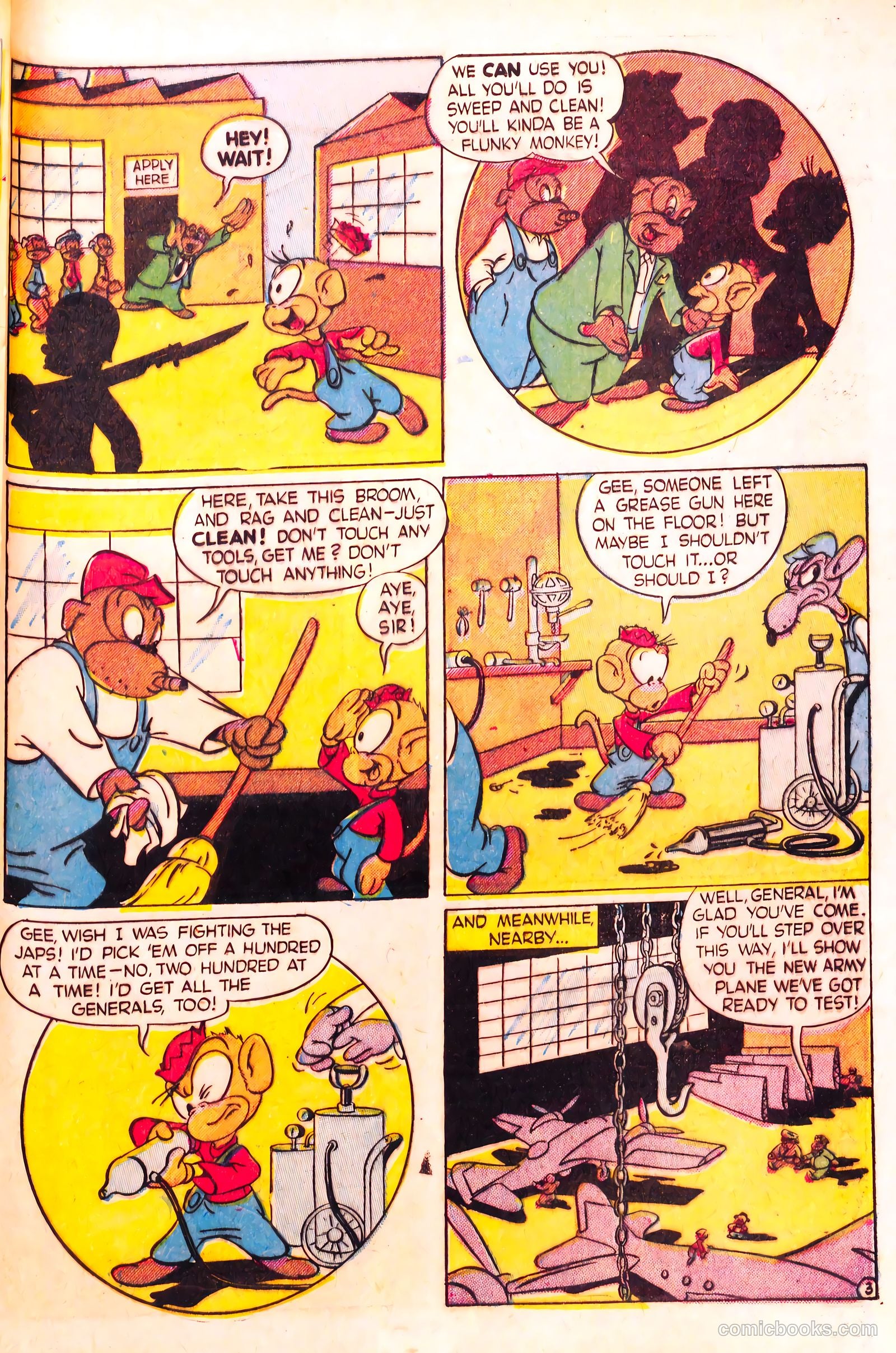 Cryin' Lion Comics #1 (1944) — page 45 of 52