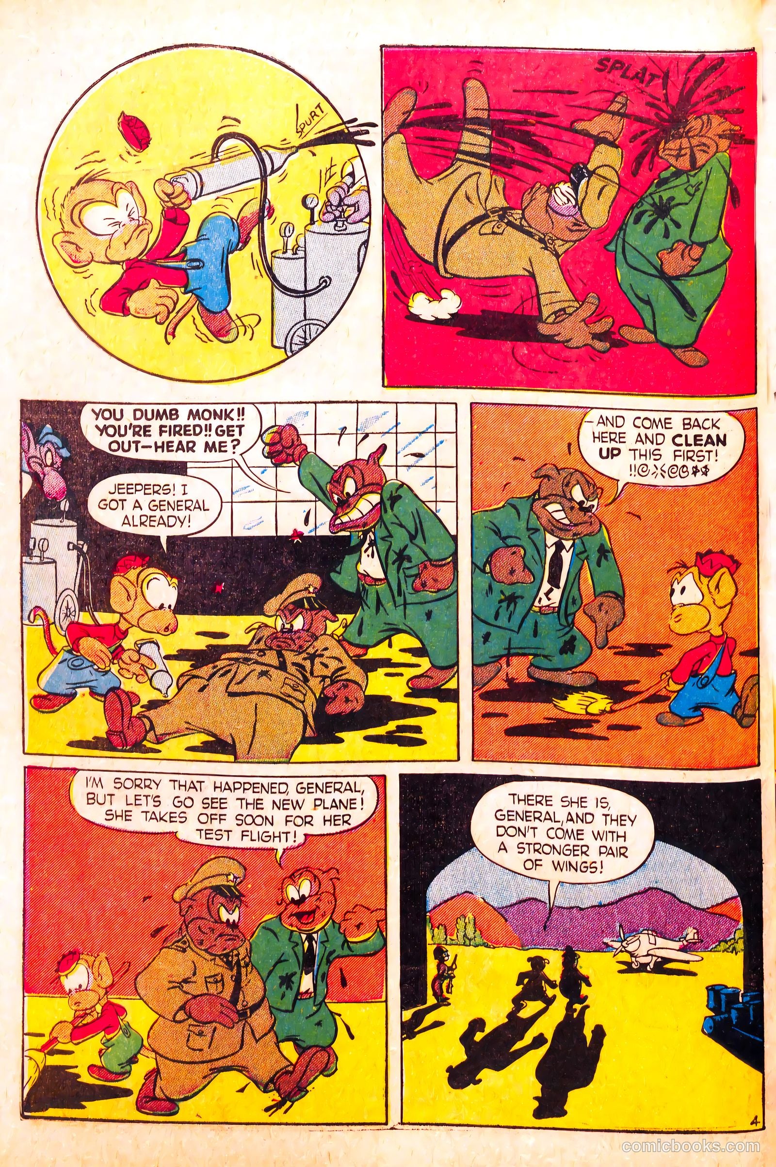 Cryin' Lion Comics #1 (1944) — page 46 of 52