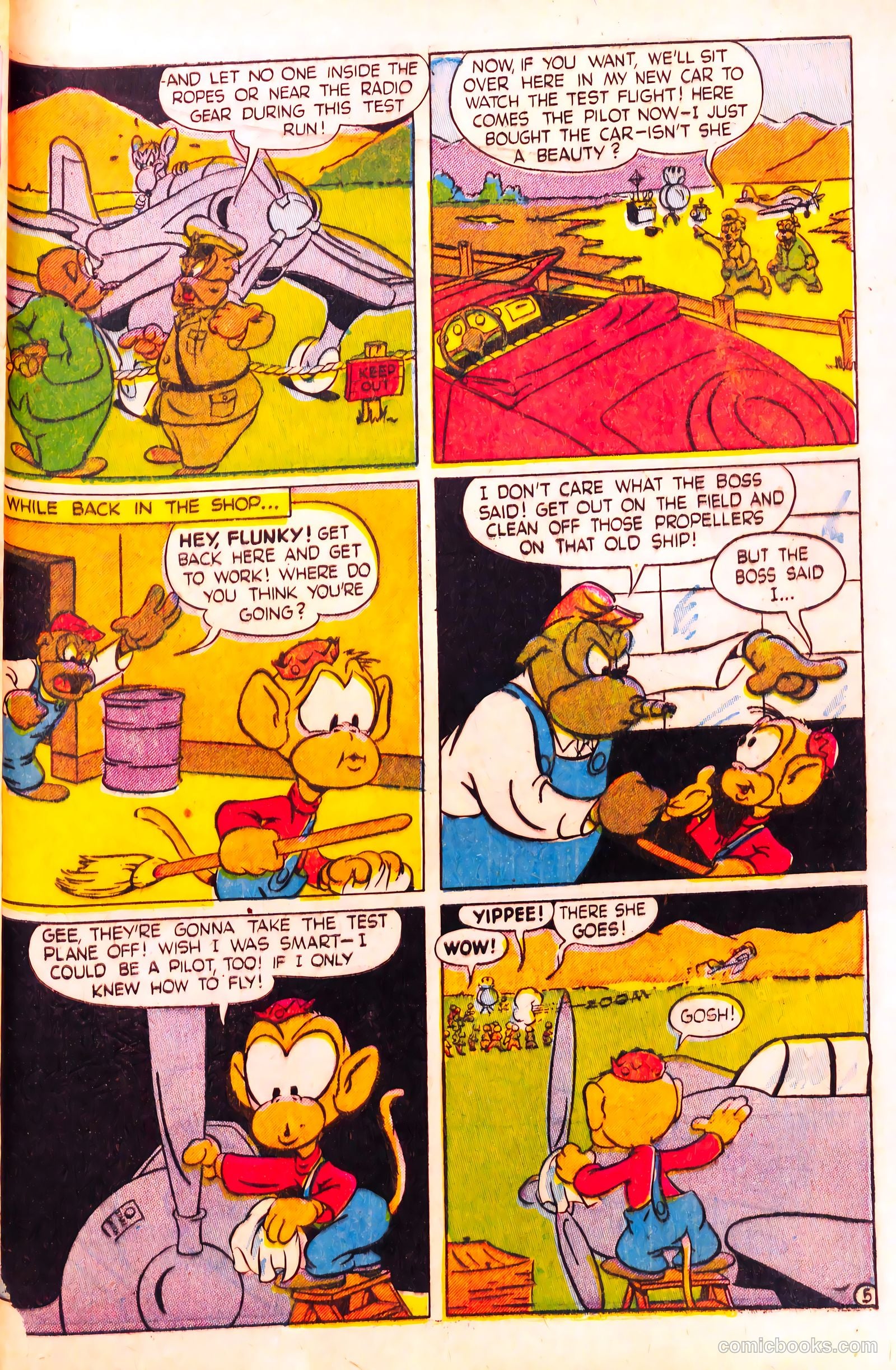 Cryin' Lion Comics #1 (1944) — page 47 of 52