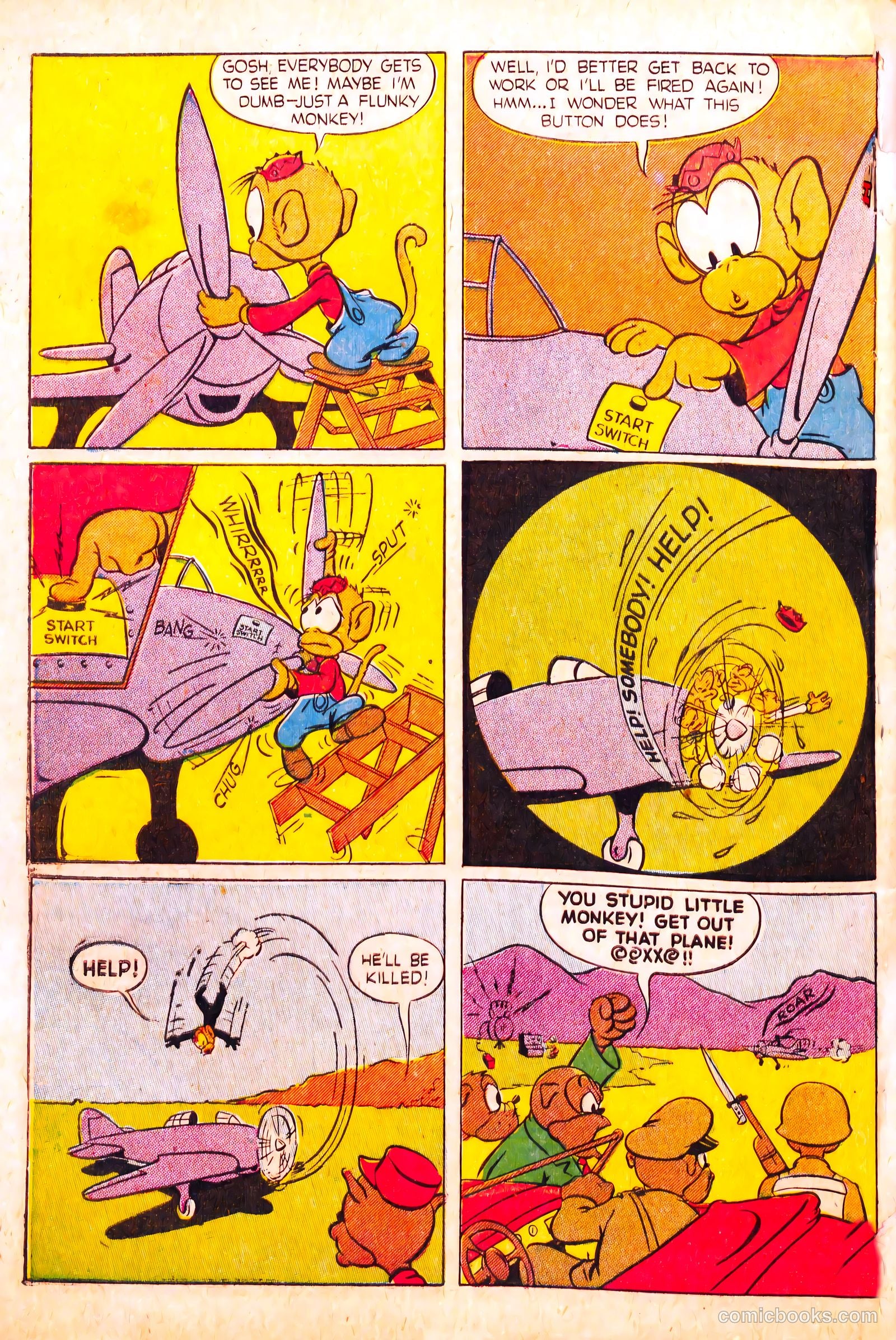 Cryin' Lion Comics #1 (1944) — page 48 of 52