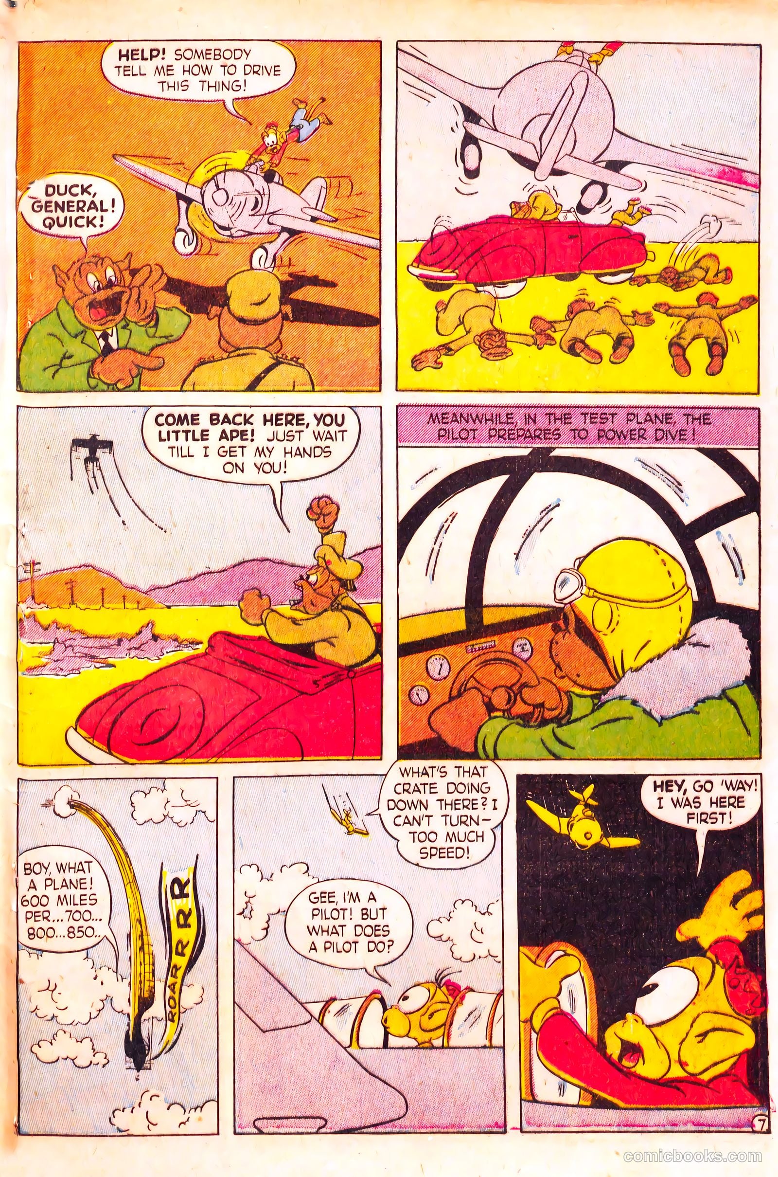 Cryin' Lion Comics #1 (1944) — page 49 of 52