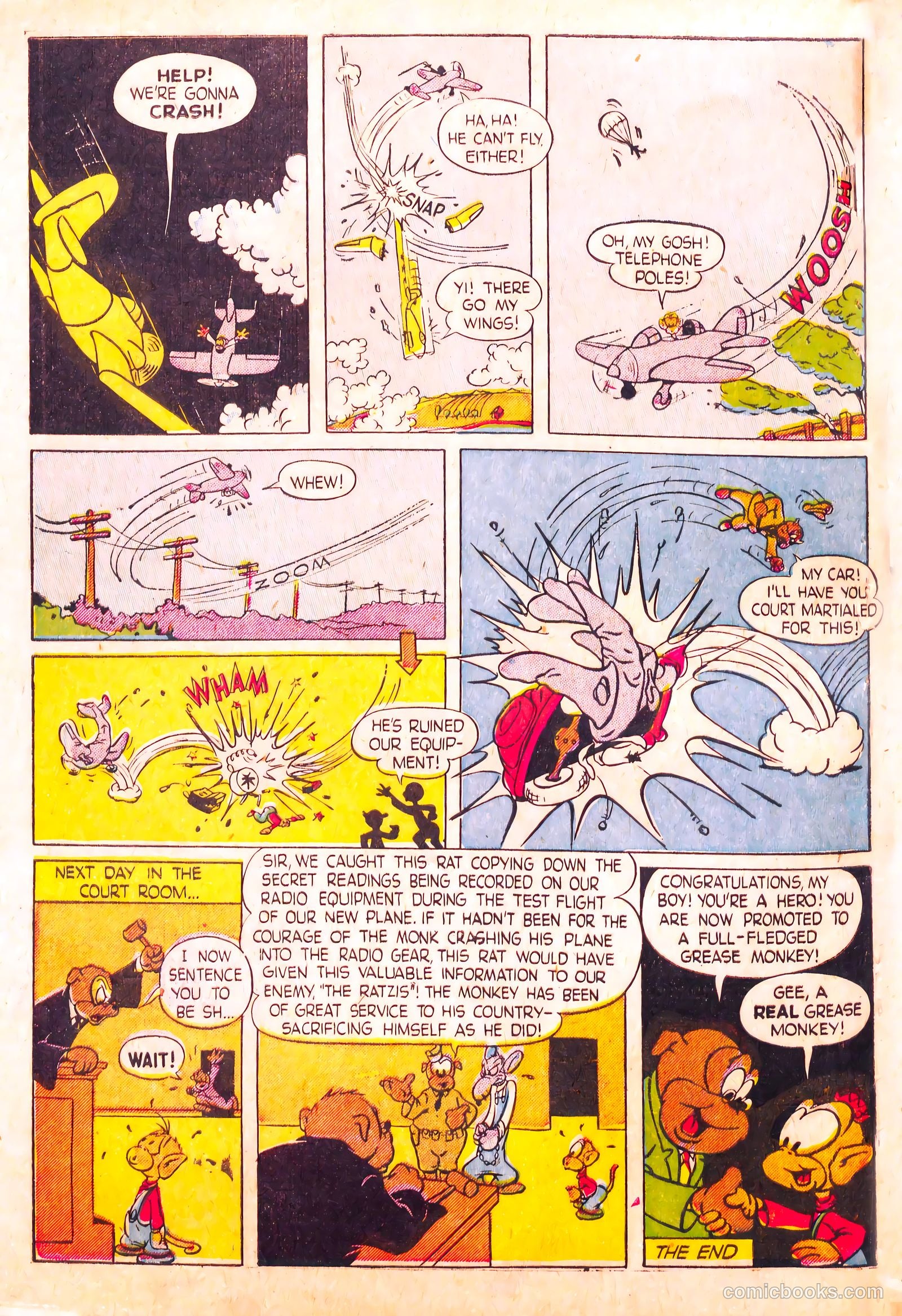 Cryin' Lion Comics #1 (1944) — page 50 of 52