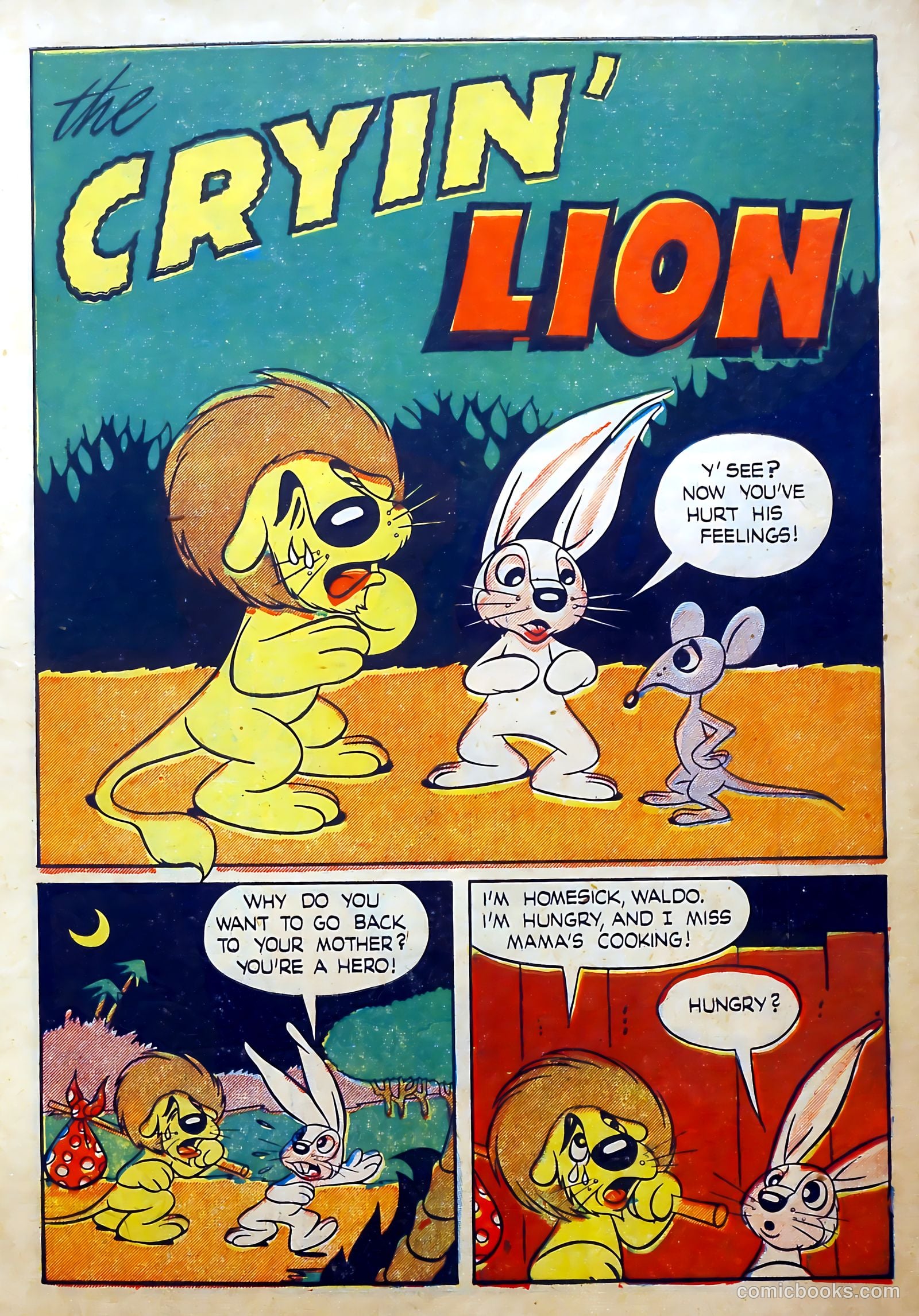 Cryin' Lion Comics #2 (1944) — page 3 of 52